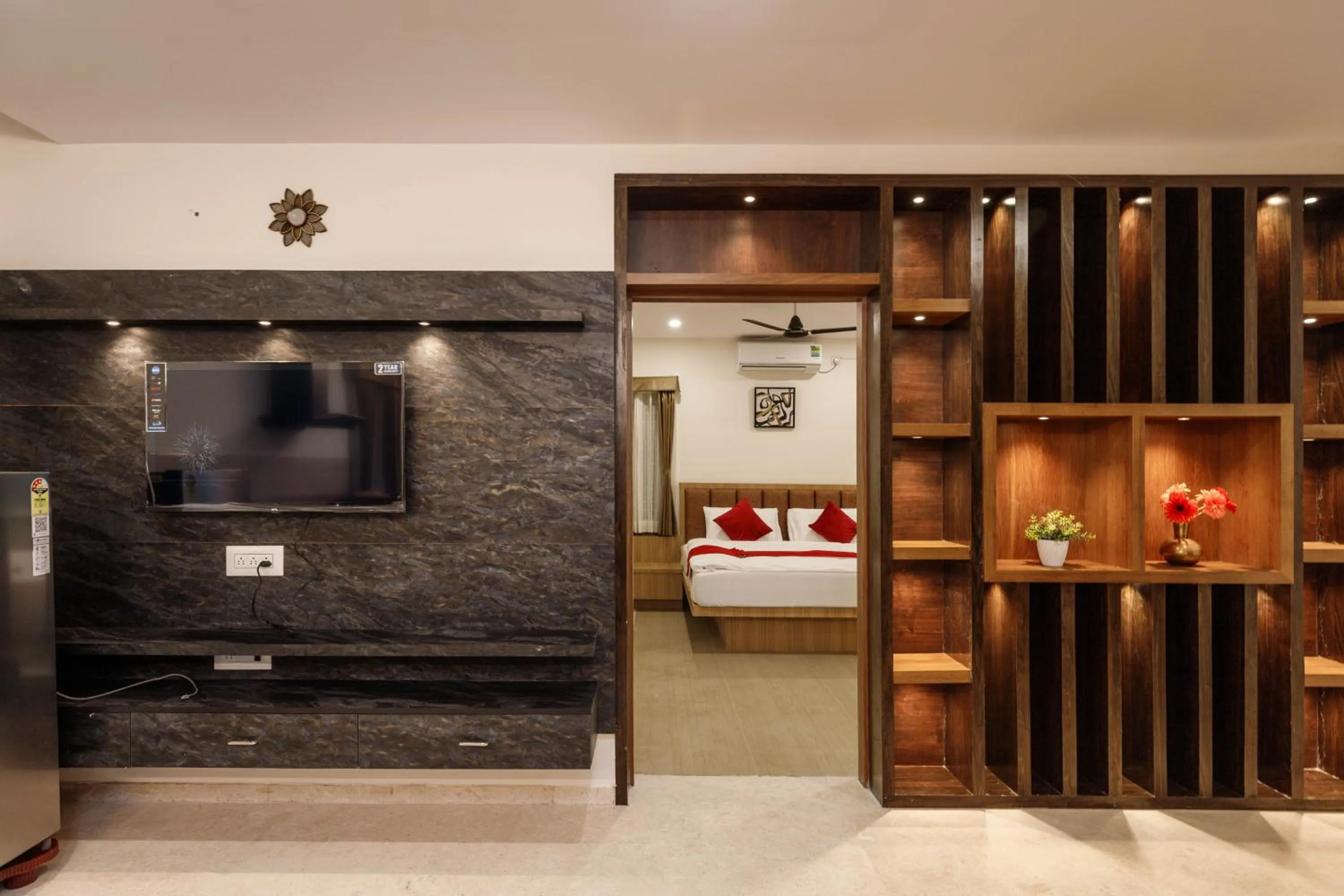 Living room in Sunlight Serviced Apartments