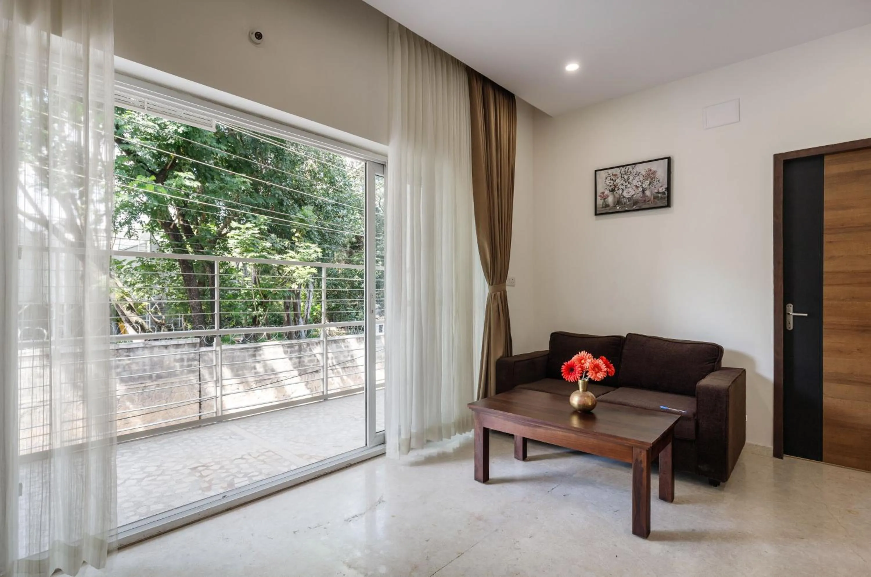 Living room in Sunlight Serviced Apartments