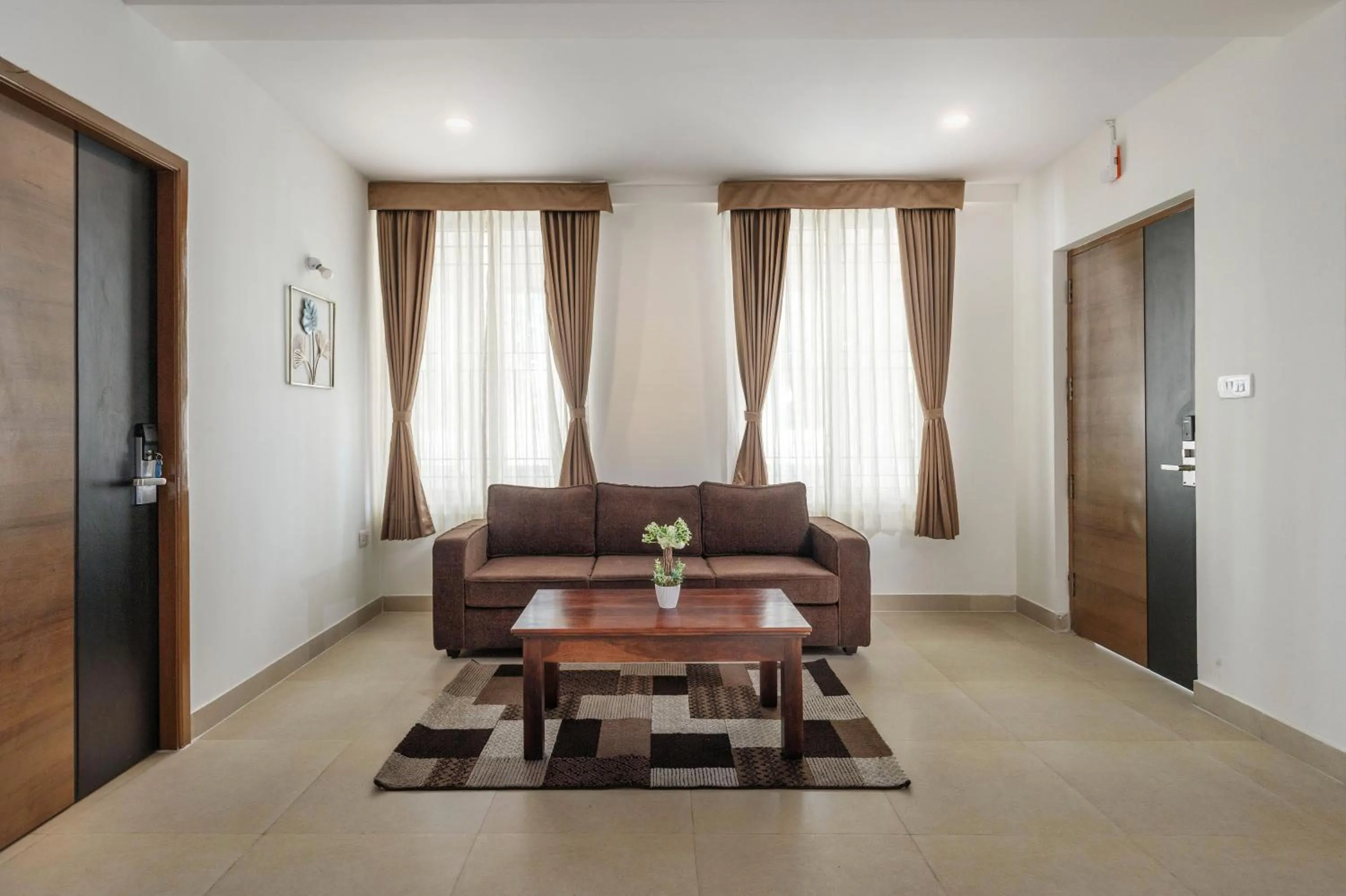 Living room in Sunlight Serviced Apartments