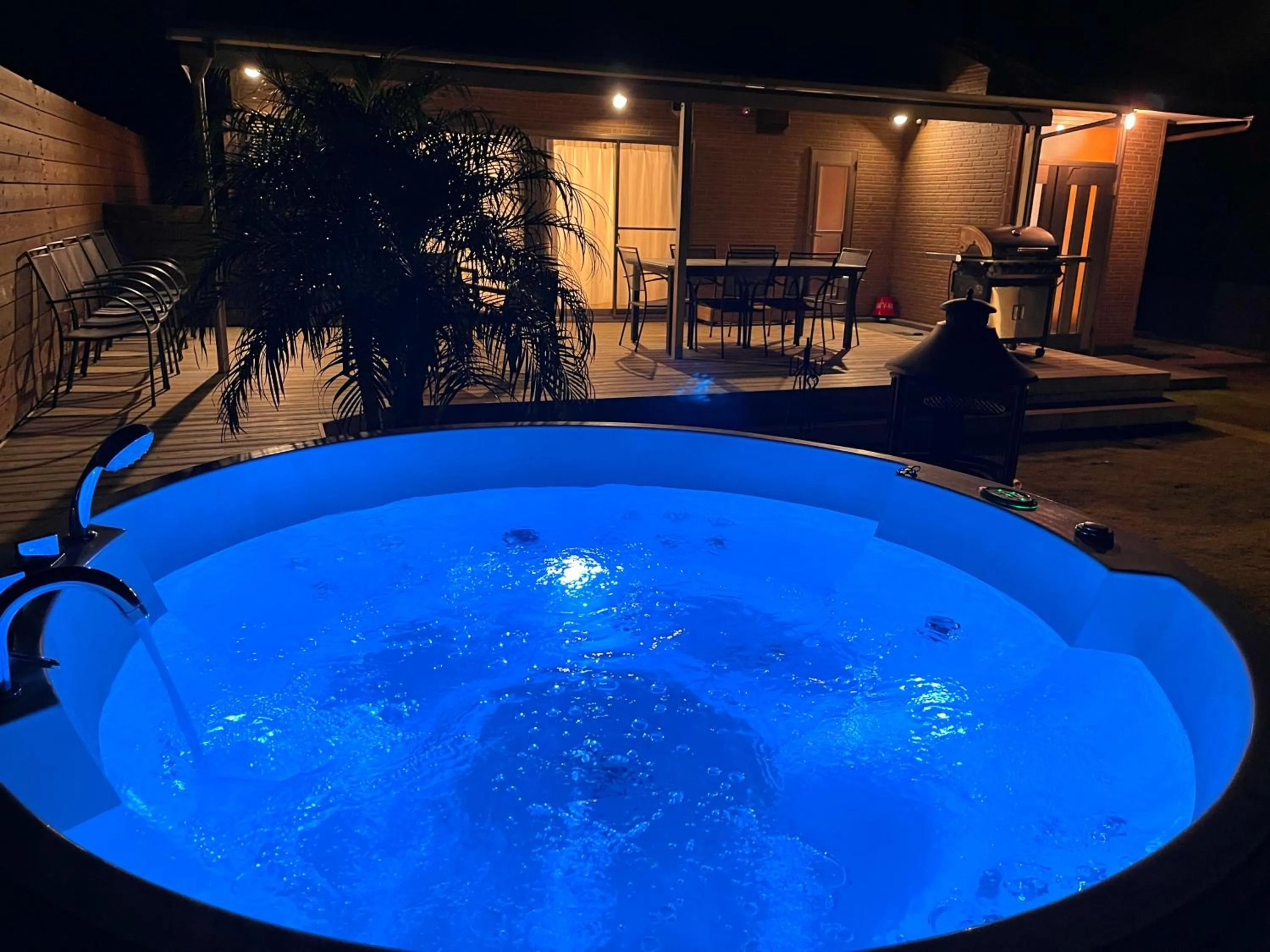 Night in Sea Front Villa