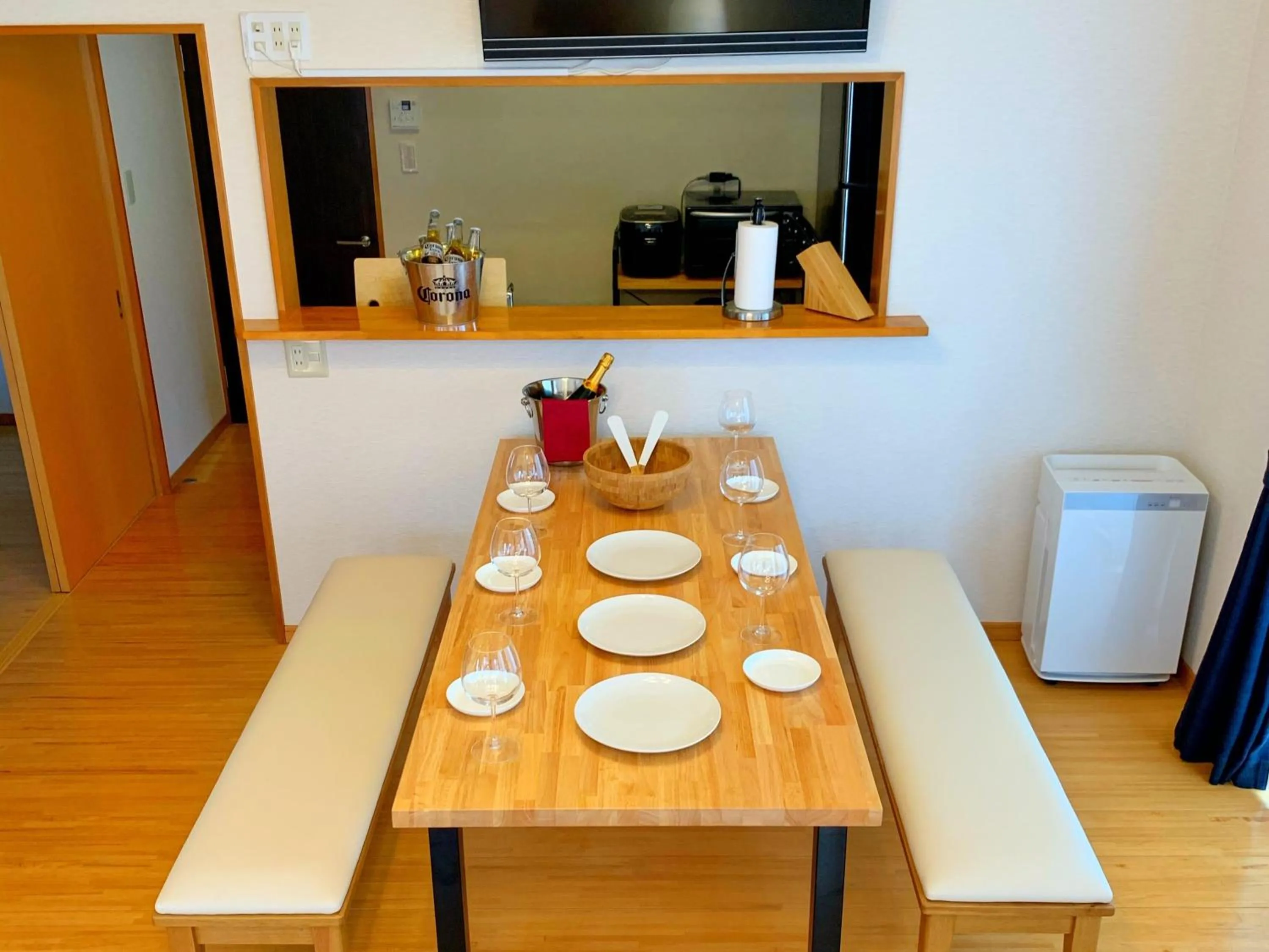 Dining area in Sea Front Villa