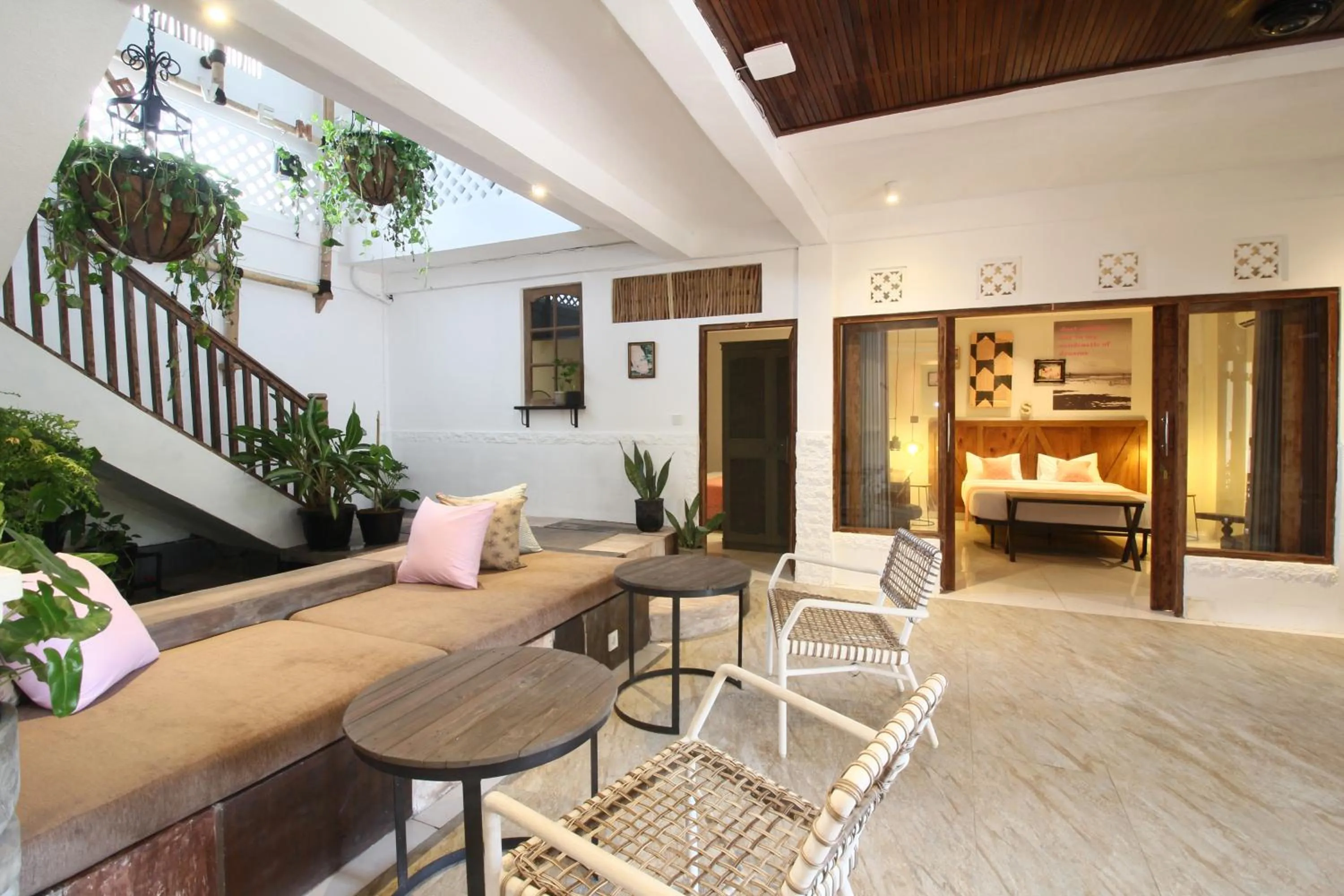 Living room in Seven Boards Canggu