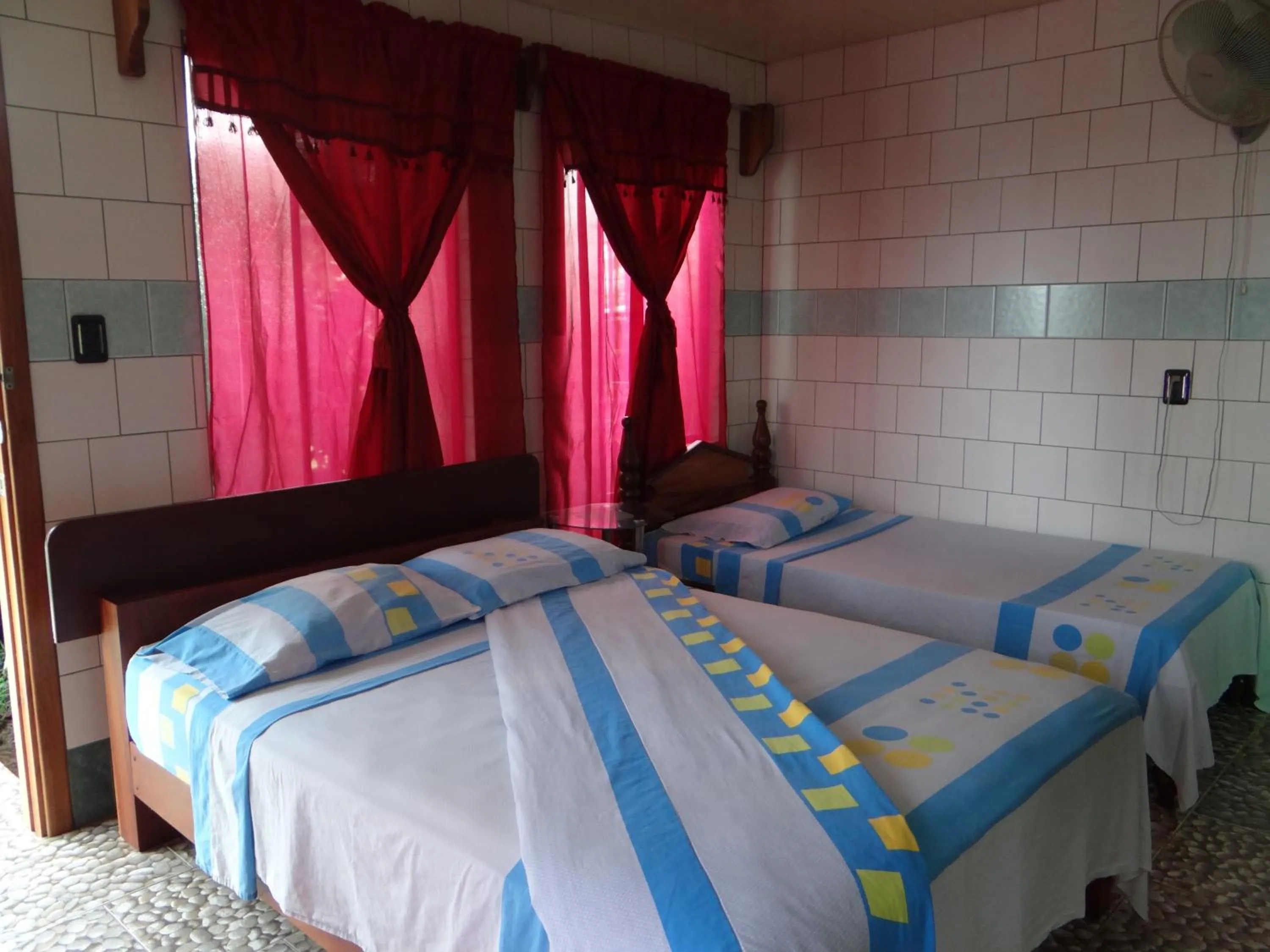 Bed in Hotel Rosa De Sharon
