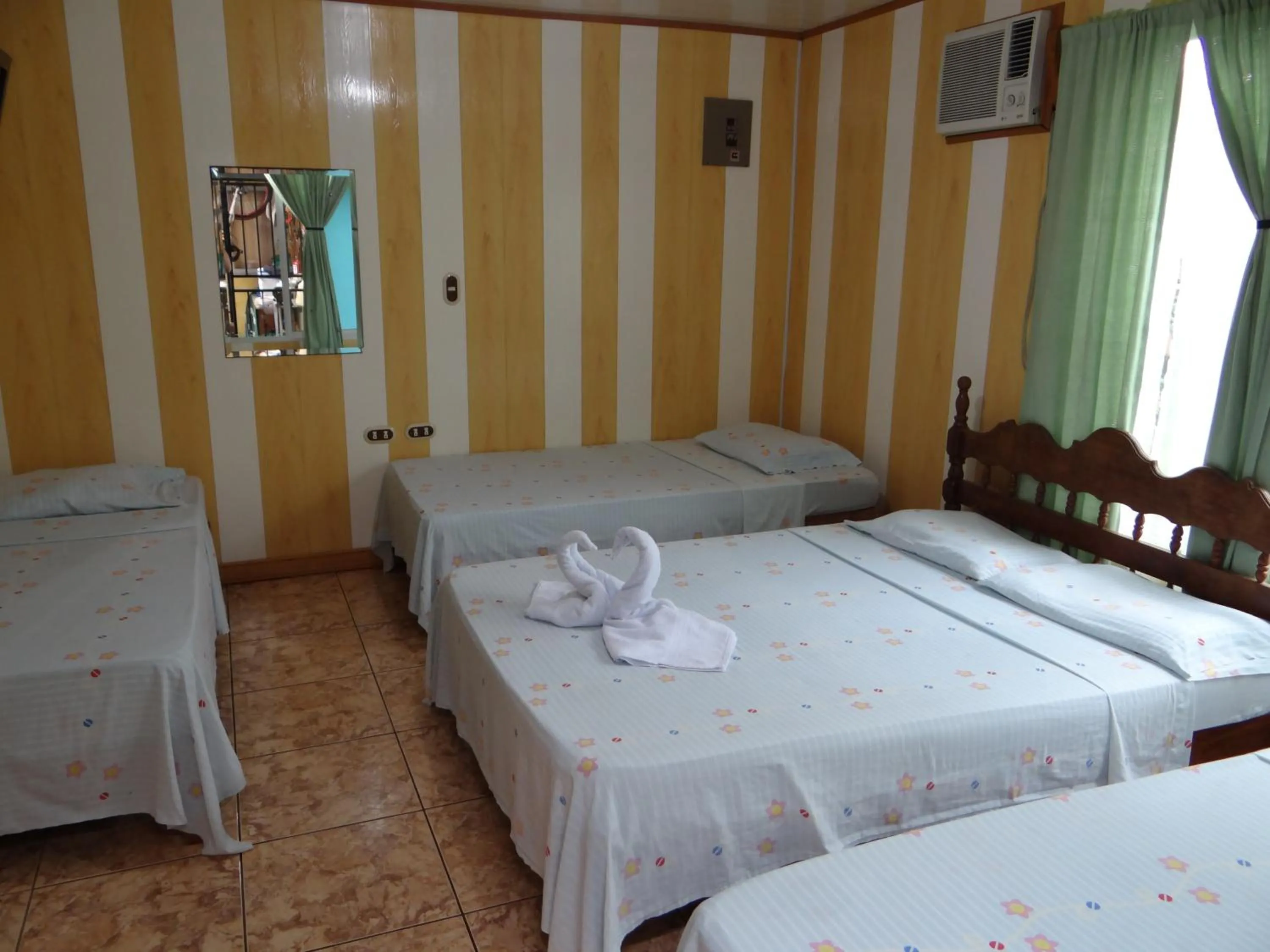 Bed in Hotel Rosa De Sharon