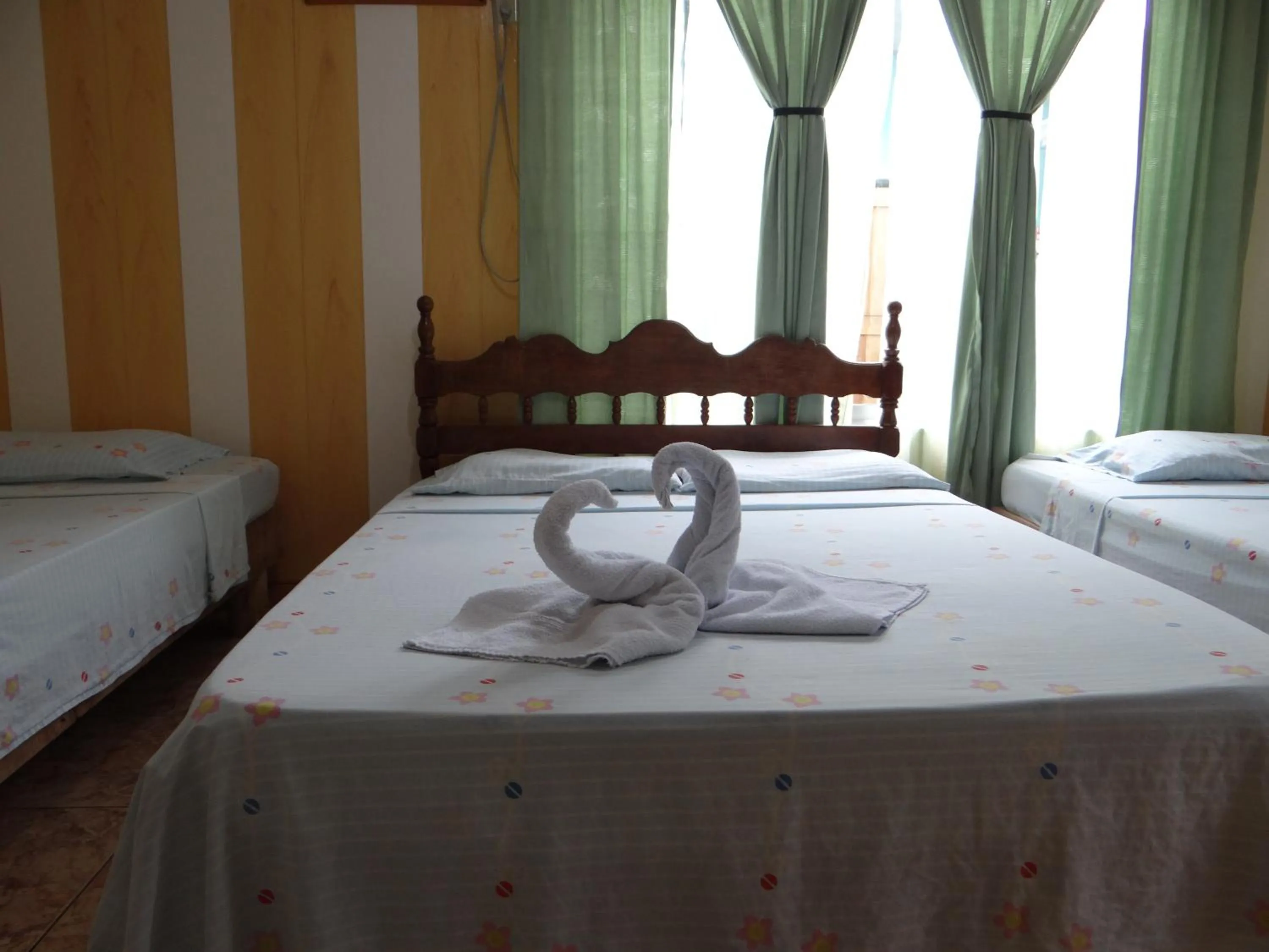 Bed in Hotel Rosa De Sharon