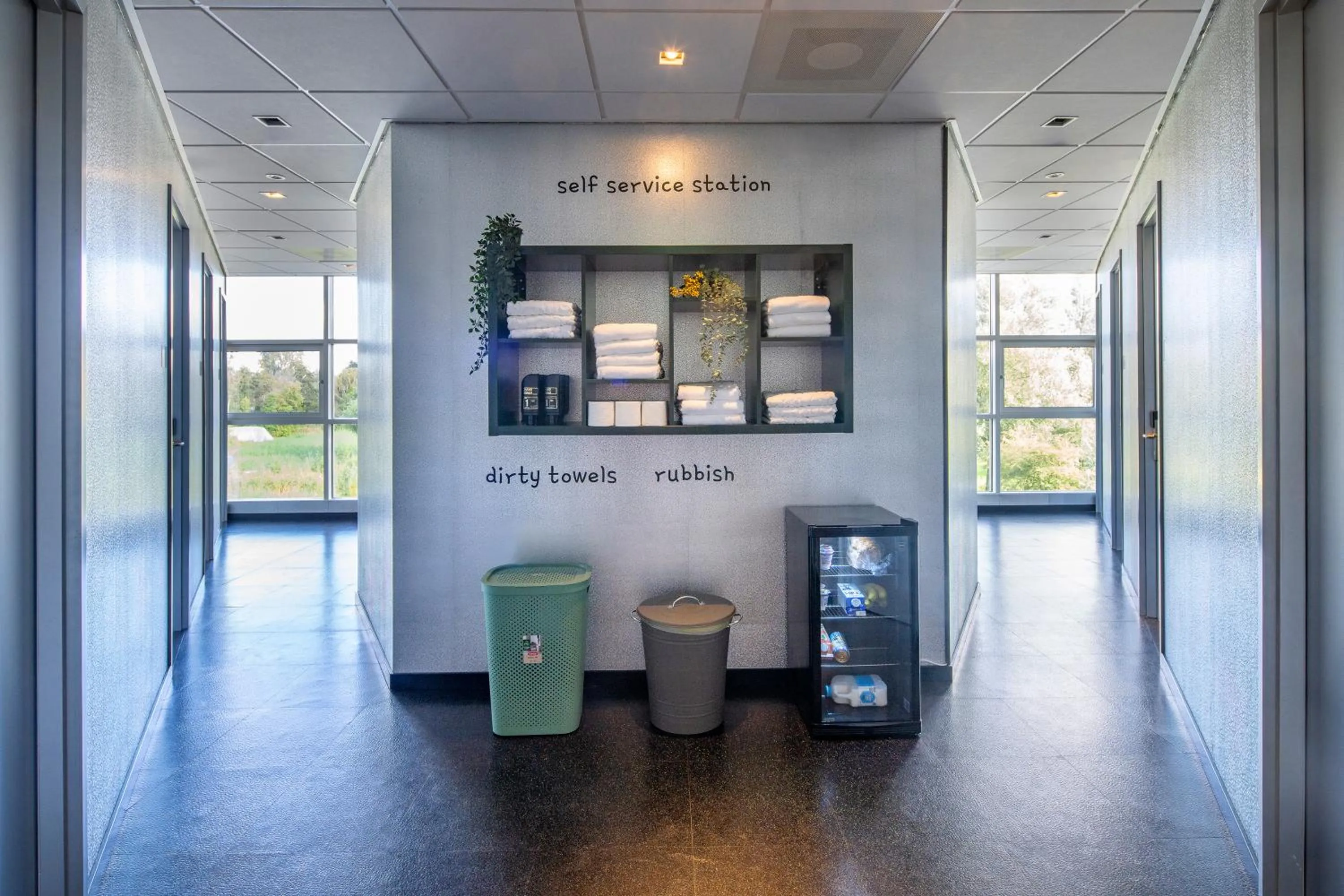 Area and facilities in Diamond Capsule Hotel Amsterdam South