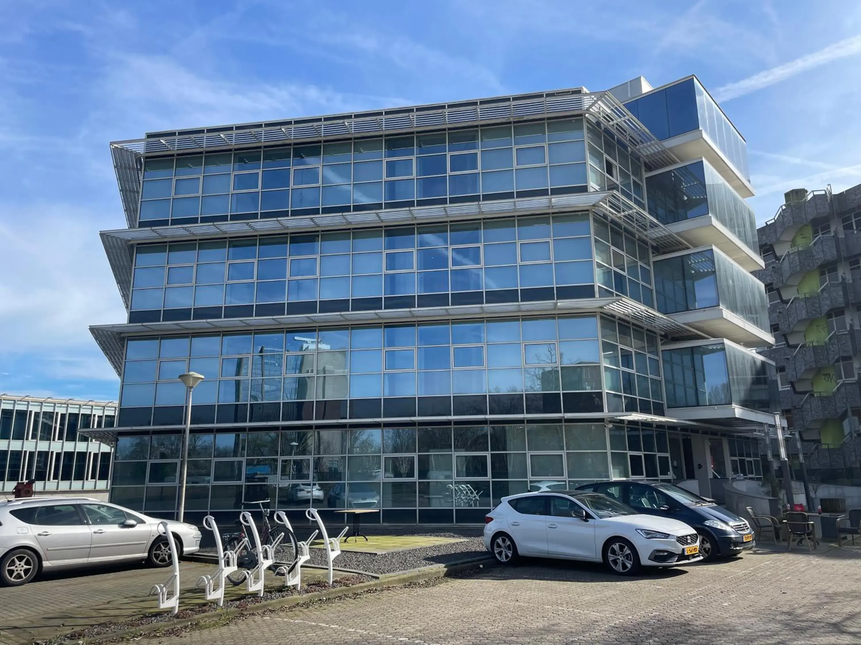 Property building in Diamond Capsule Hotel Amsterdam South Property building in Diamond Capsule Hotel Amsterdam South