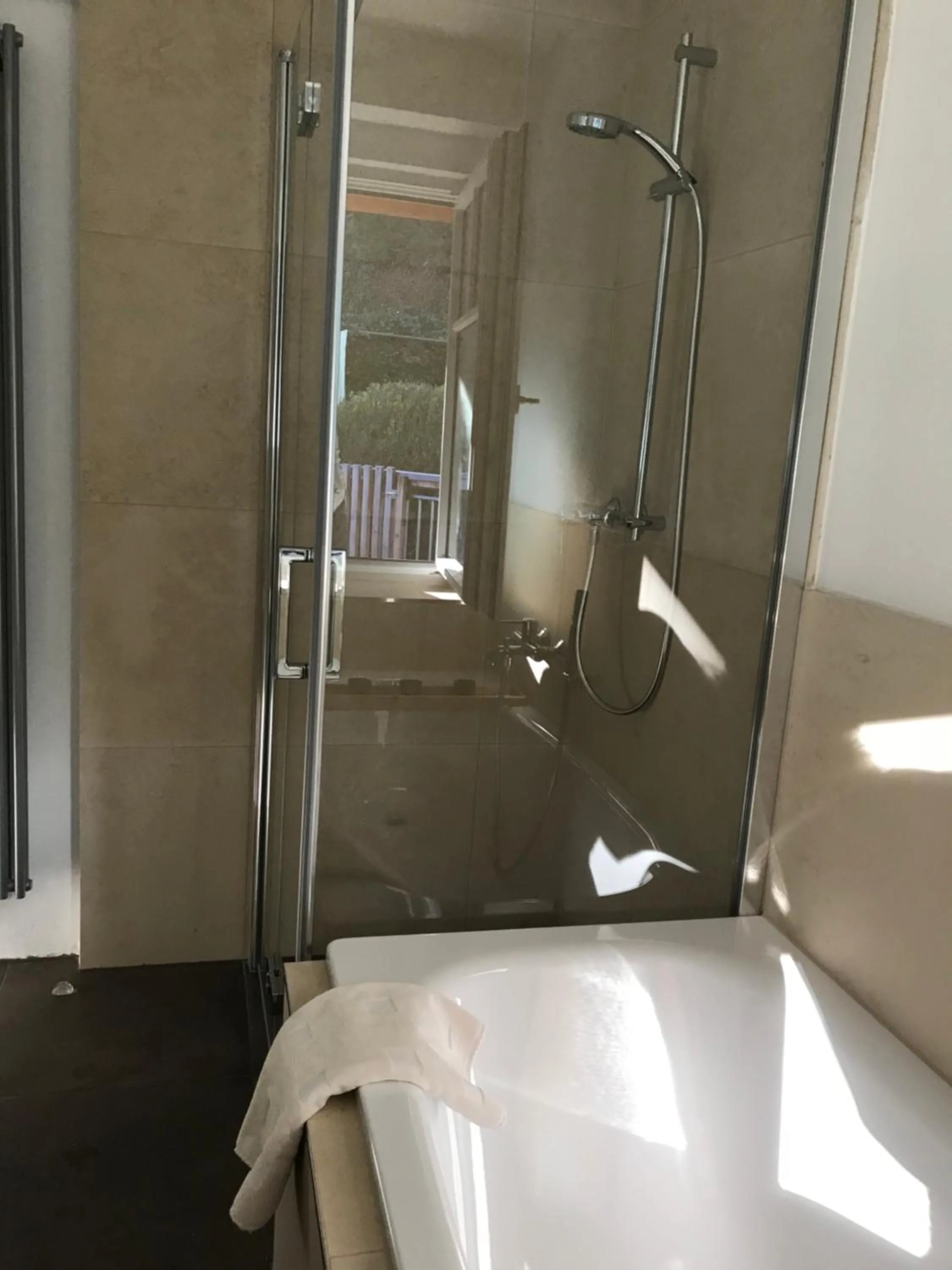 Bathroom, Bed in Haus Gnigl