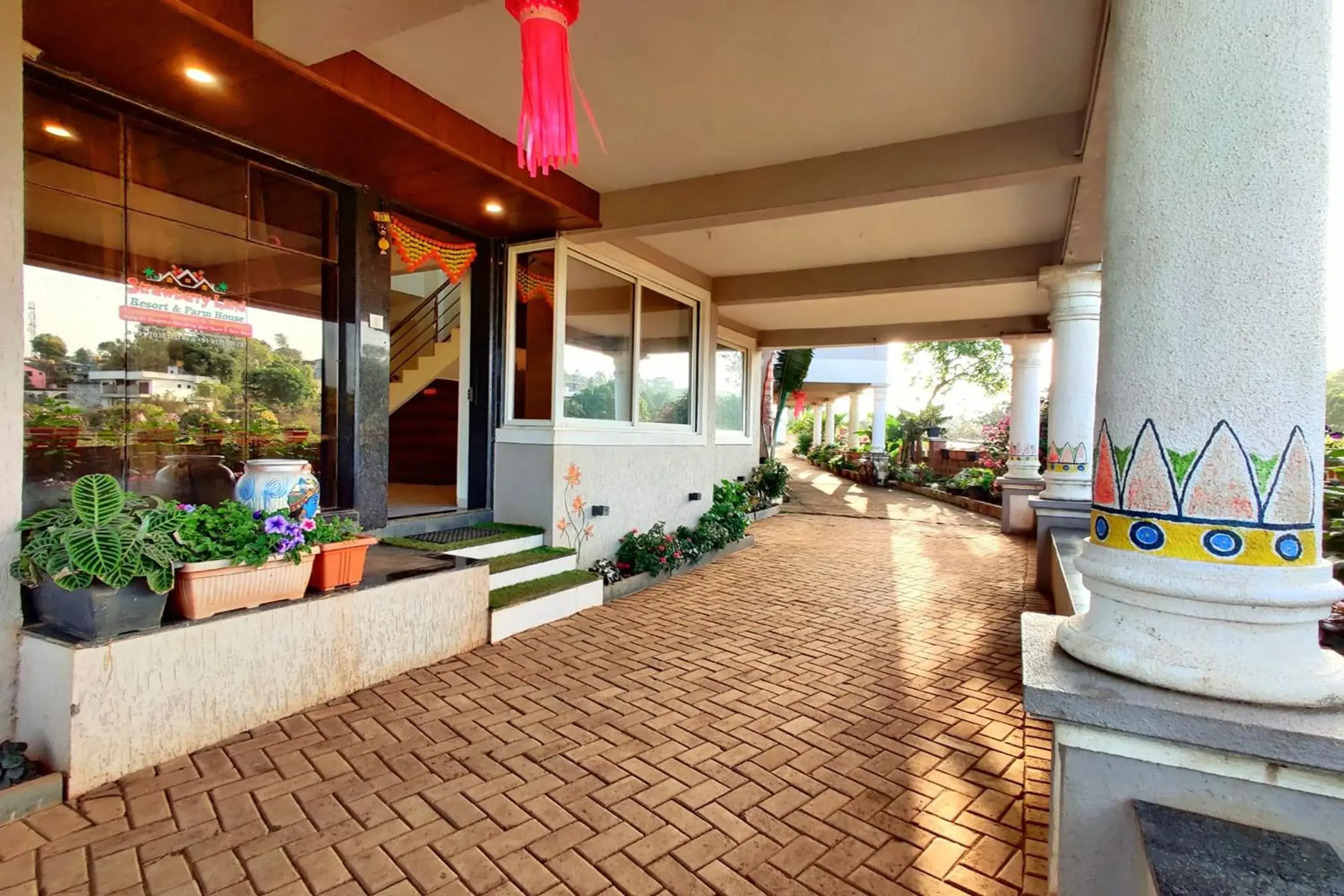 Facade/entrance in Strawberry Land Resort Facade/entrance in Strawberry Land Resort