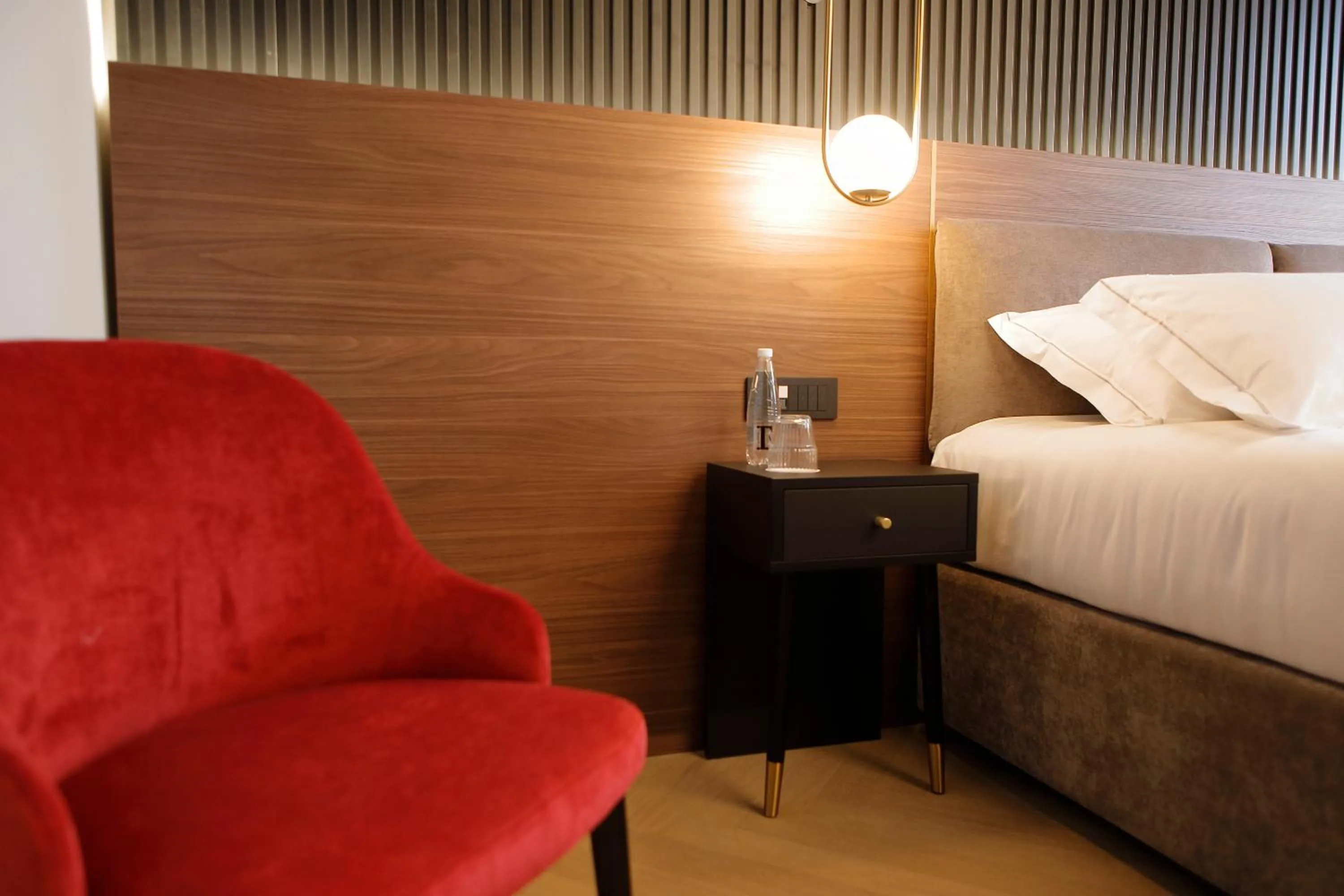 Bedroom, Bed in Hotel Namia by Dori