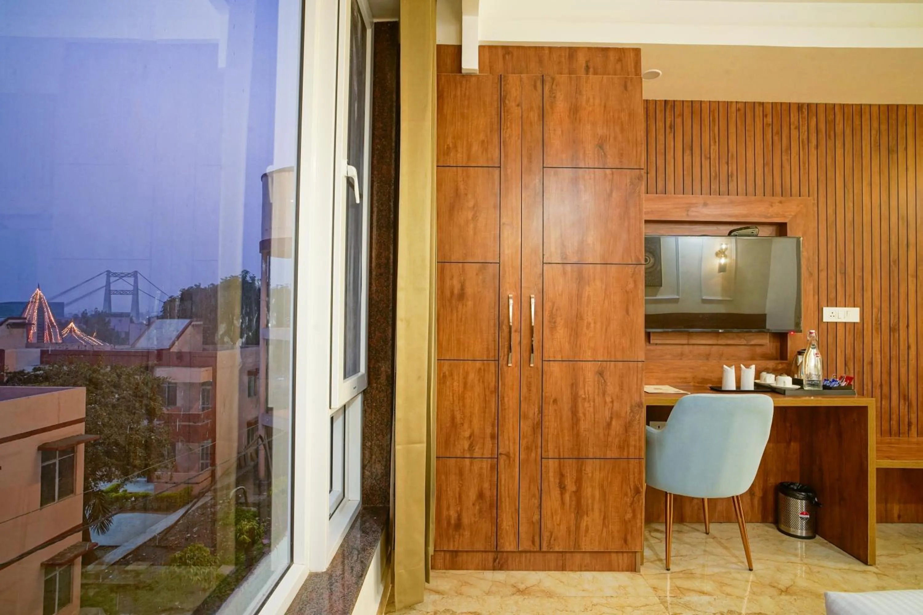 View (from property/room) in Hotel Nirvana Bliss, Behind Parmarth Niketan