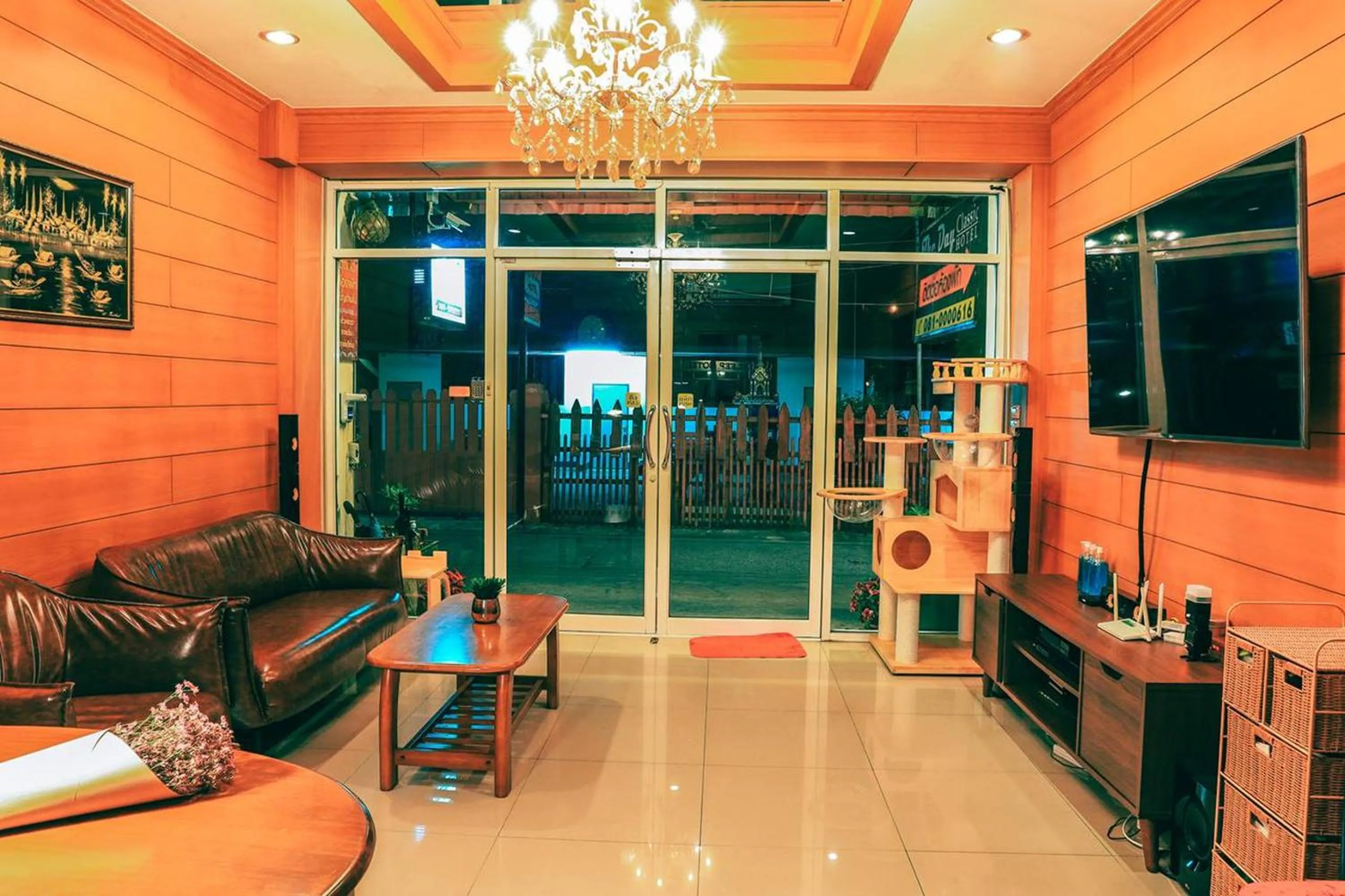 Facade/entrance in Sleep Hotel