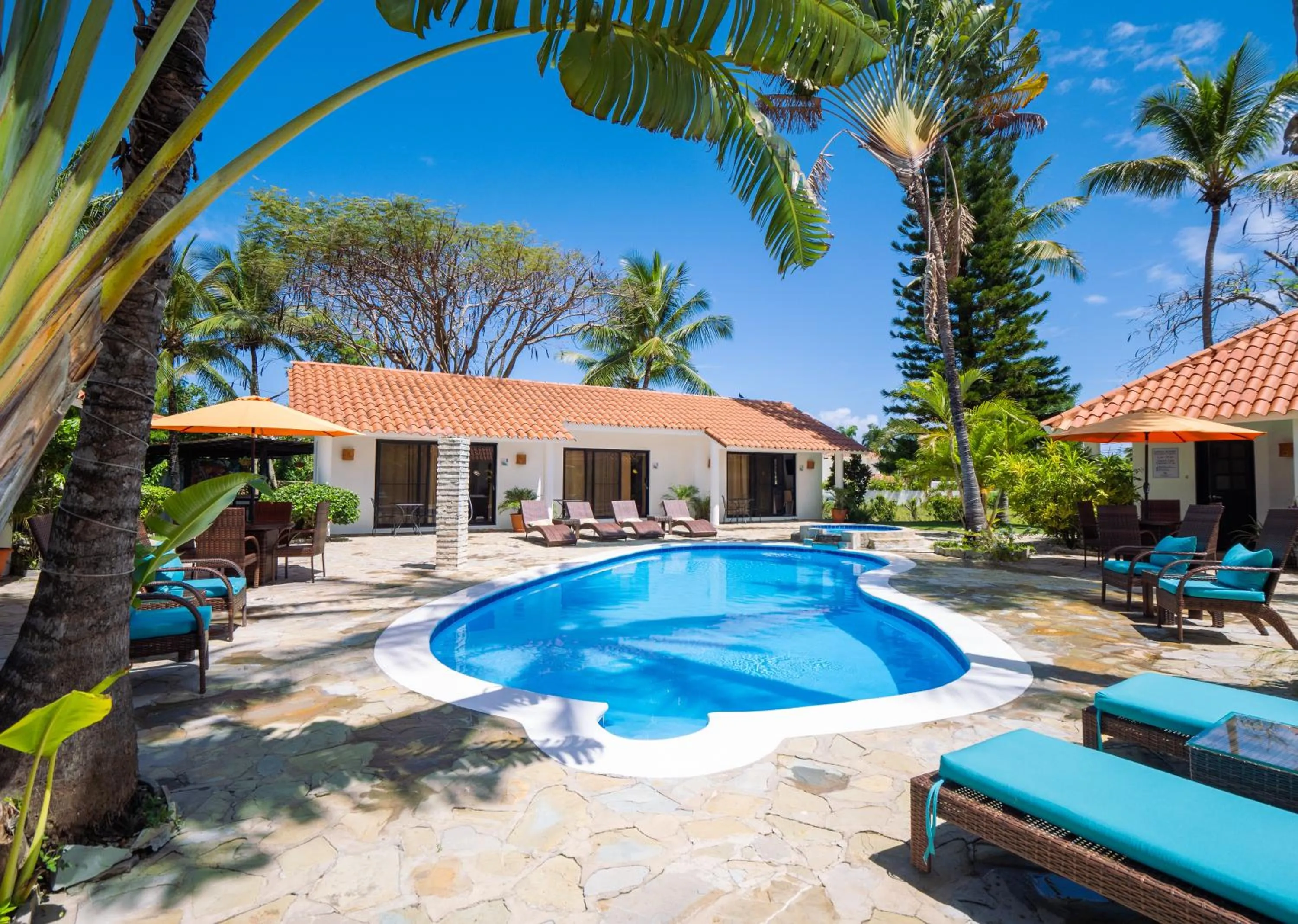 Swimming pool in Garden By The Sea