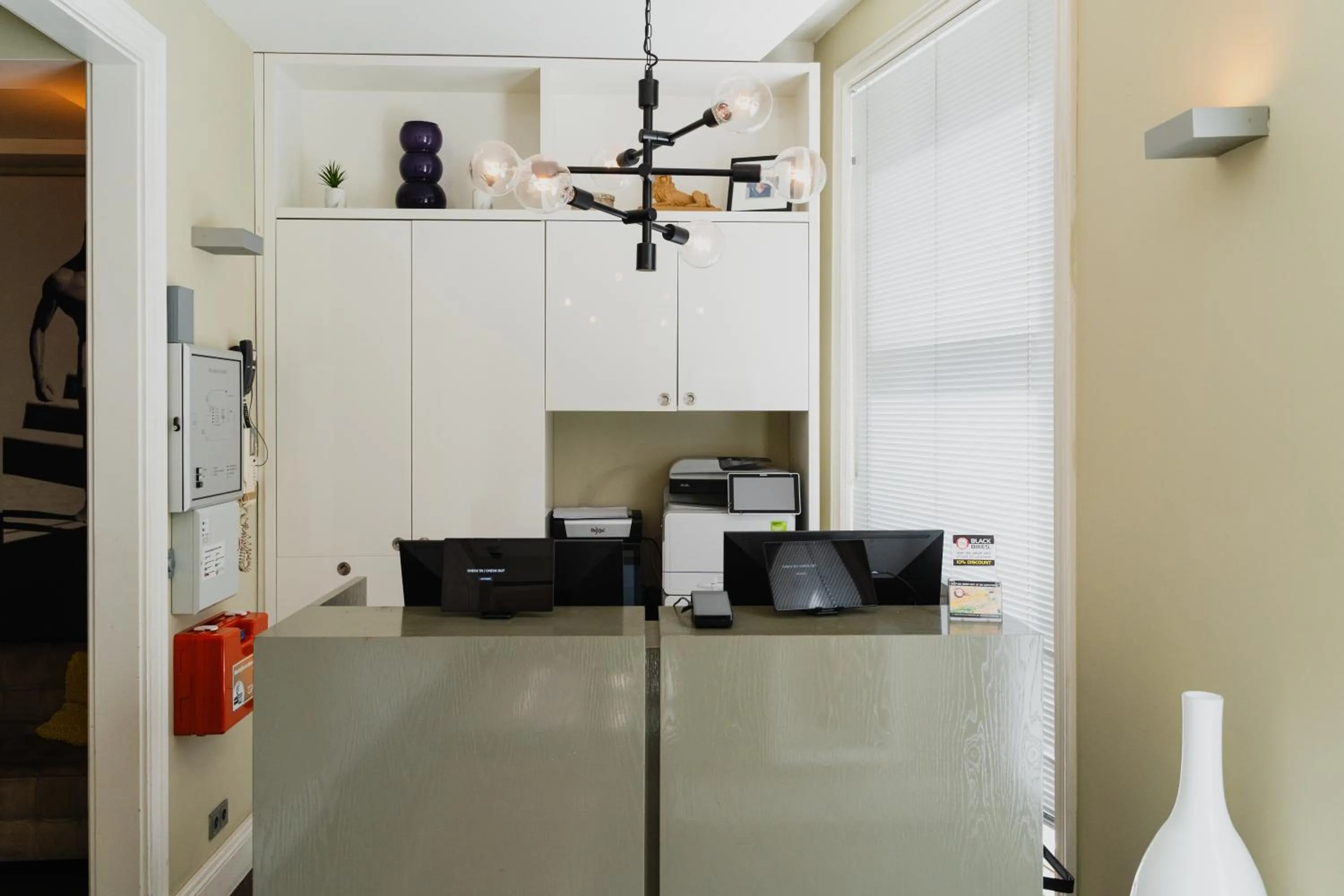 Lobby or reception in Hotel Roemer Amsterdam