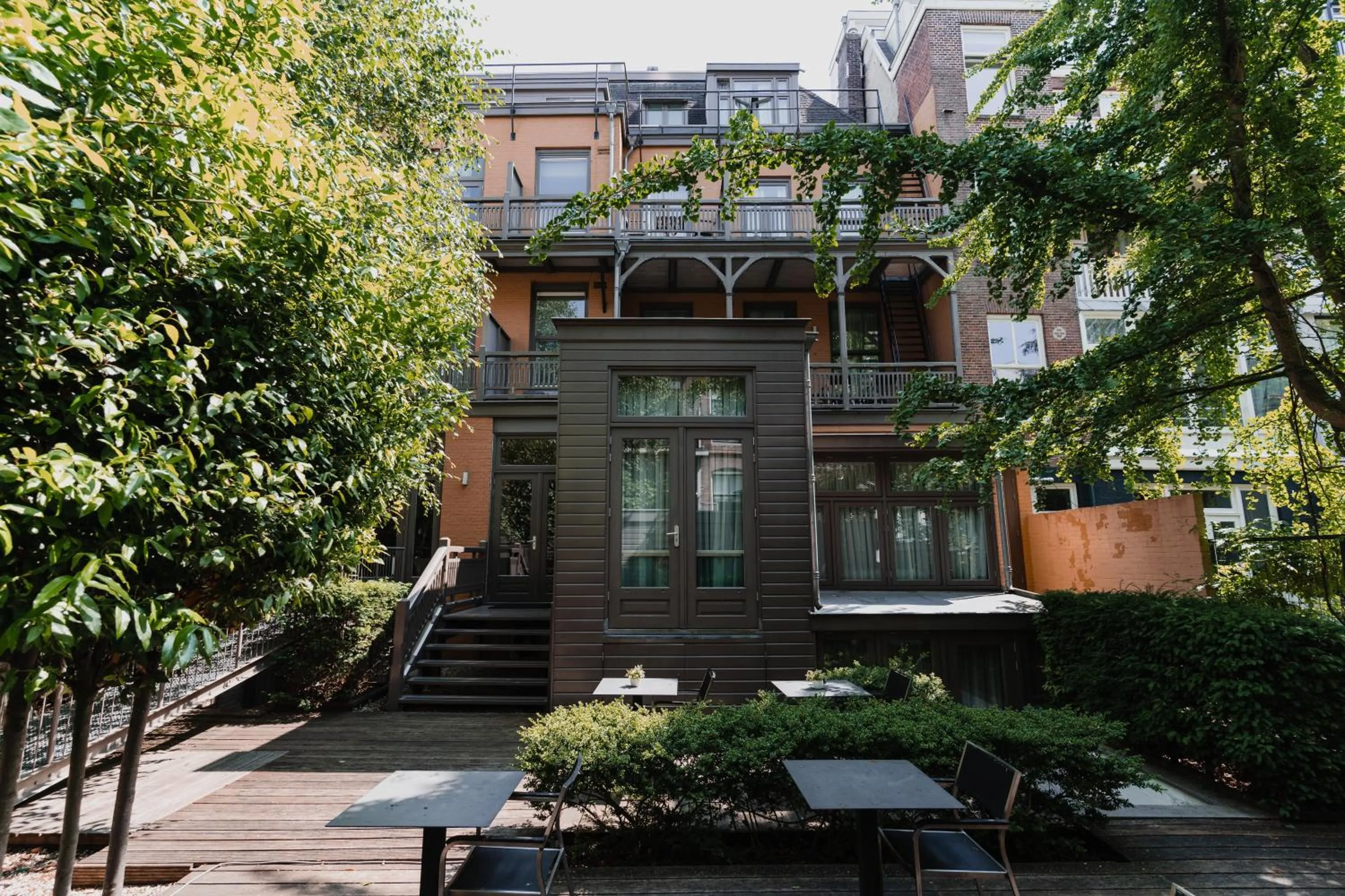 Property building in Hotel Roemer Amsterdam