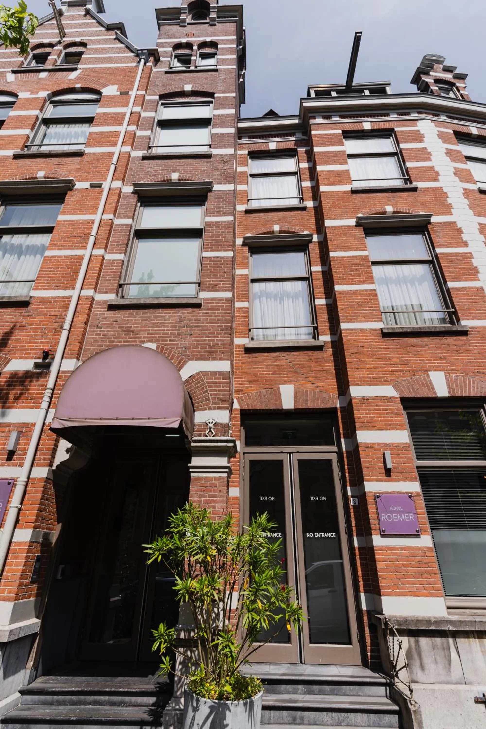 Property building in Hotel Roemer Amsterdam