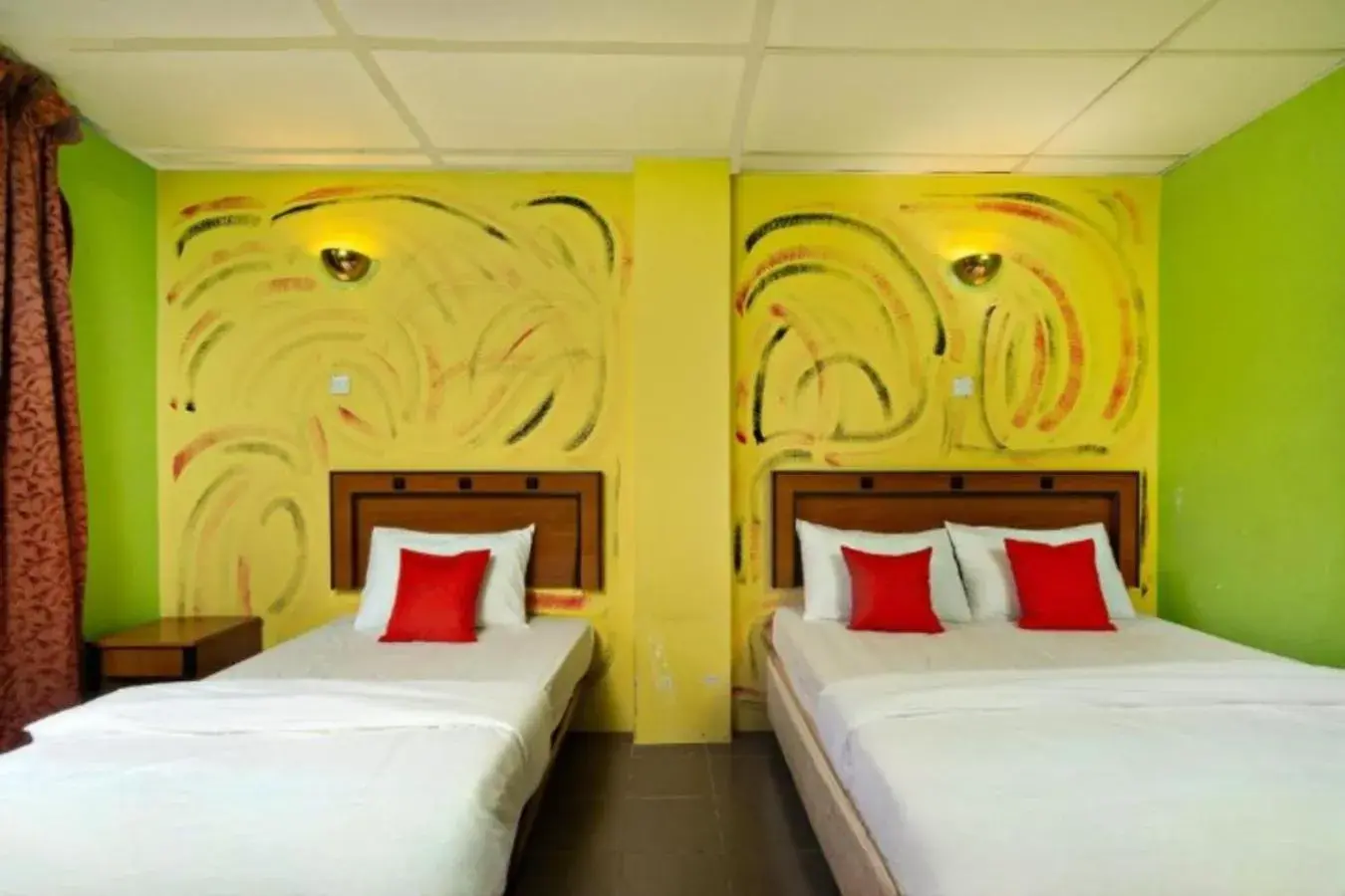 Bed in DJ Hotel Lumut Bed in DJ Hotel Lumut