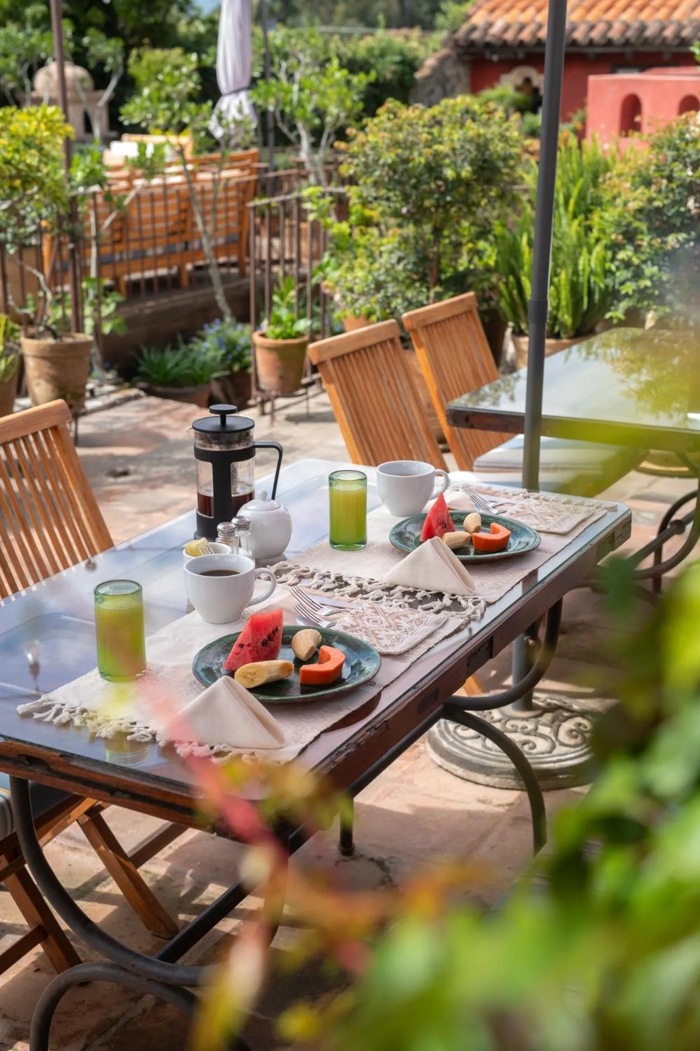 Breakfast in Posada del Angel