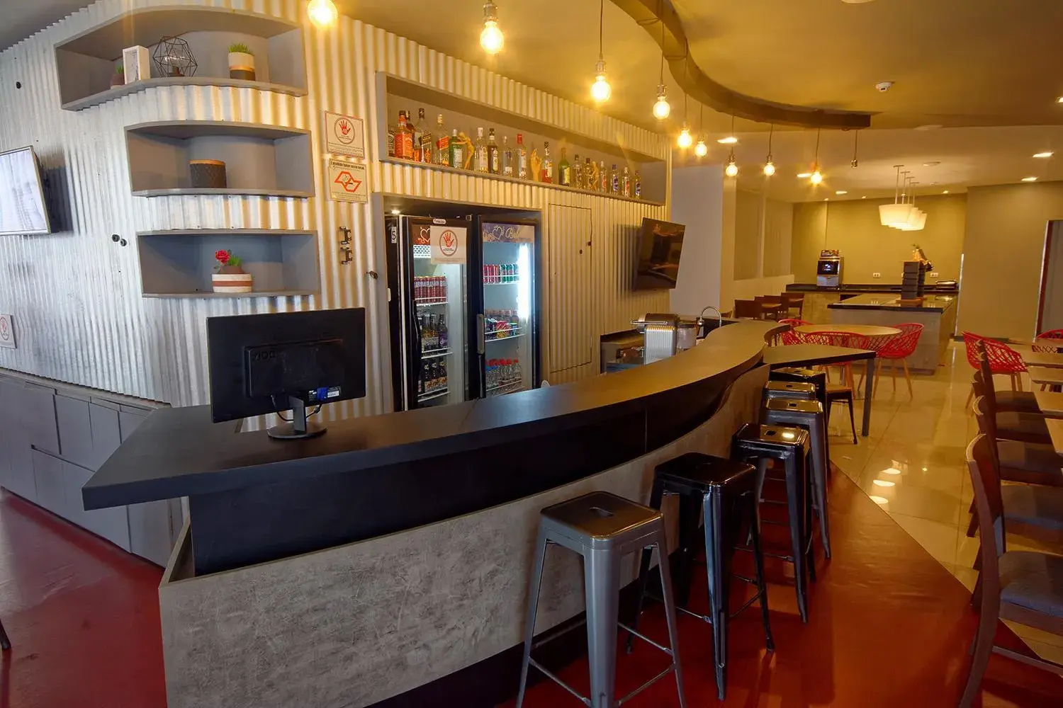 Restaurant/places to eat in Golden Tower Express Franca by Fênix Hotéis Restaurant/places to eat in Golden Tower Express Franca by Fênix Hotéis