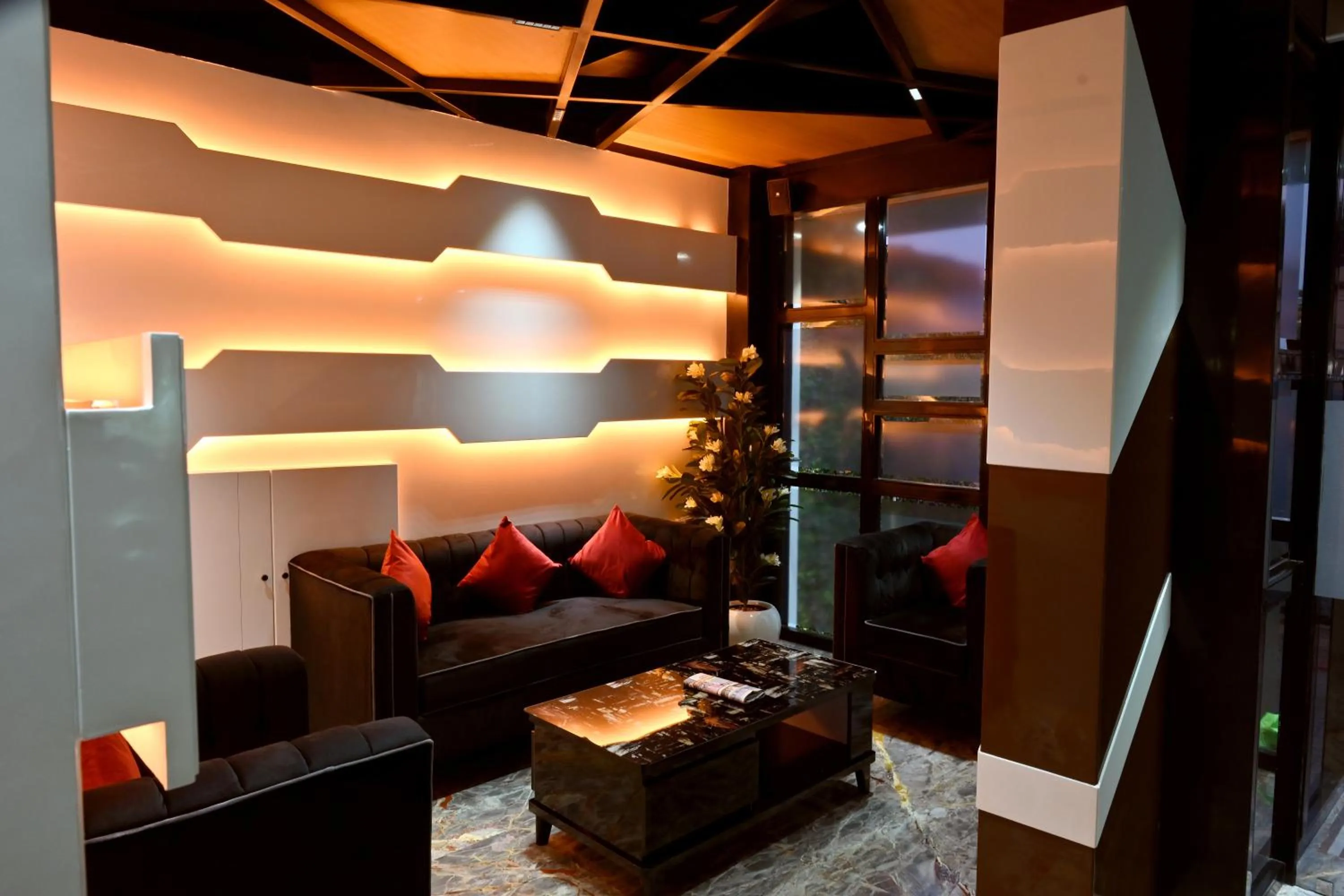 Lobby or reception in Hotel Trax International