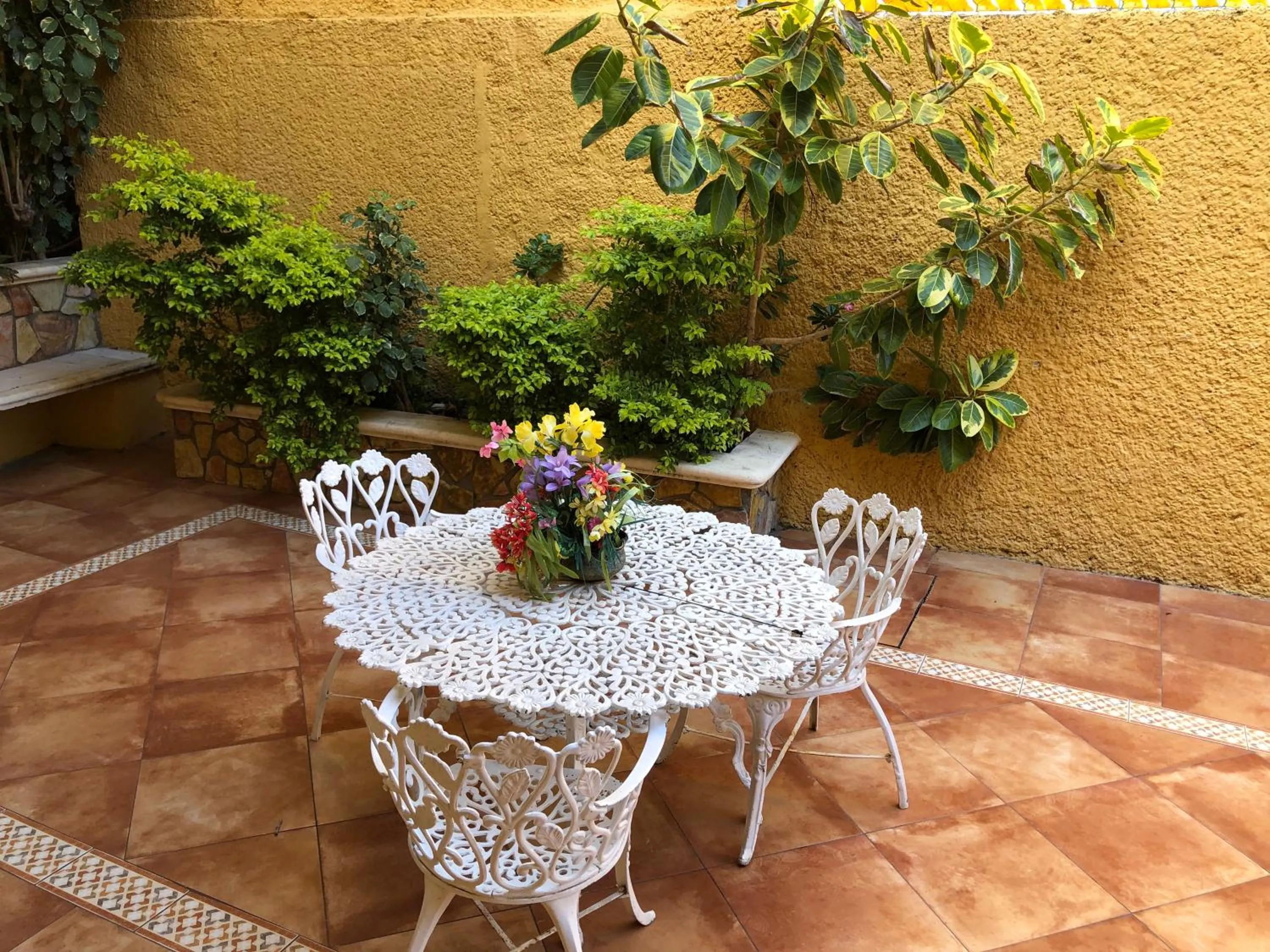 Patio in Hotel Suites Ejecutivas