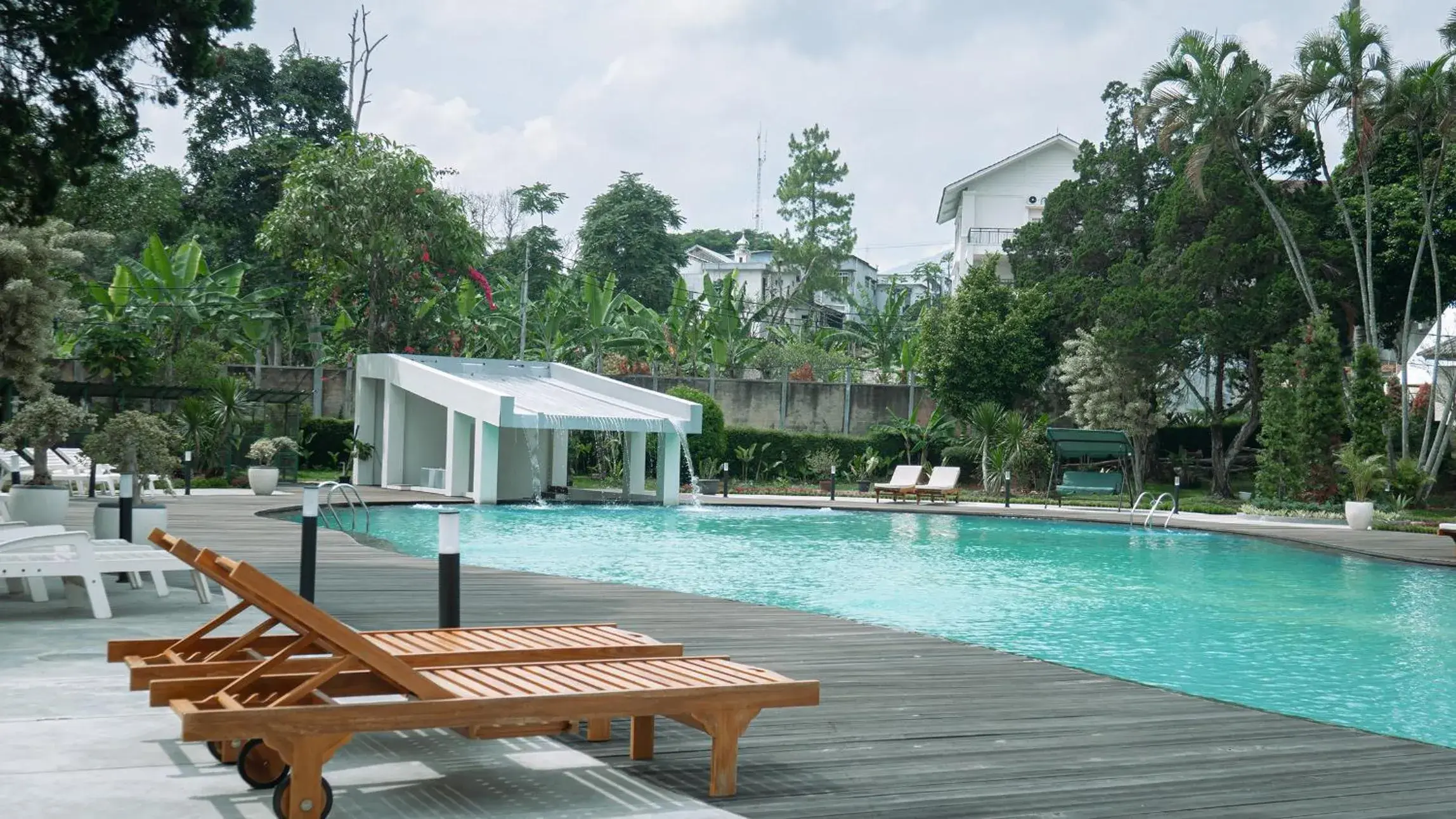 Pool view in INDO ALAM RECREATIONAL RESORT Pool view in INDO ALAM RECREATIONAL RESORT