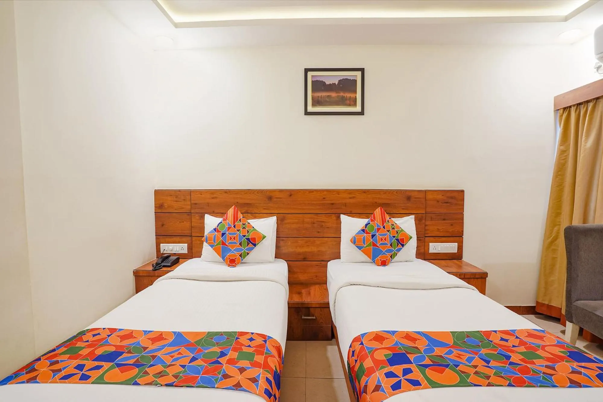 Bed in FabHotel Savi Inn - Nr Mantri Square Mall