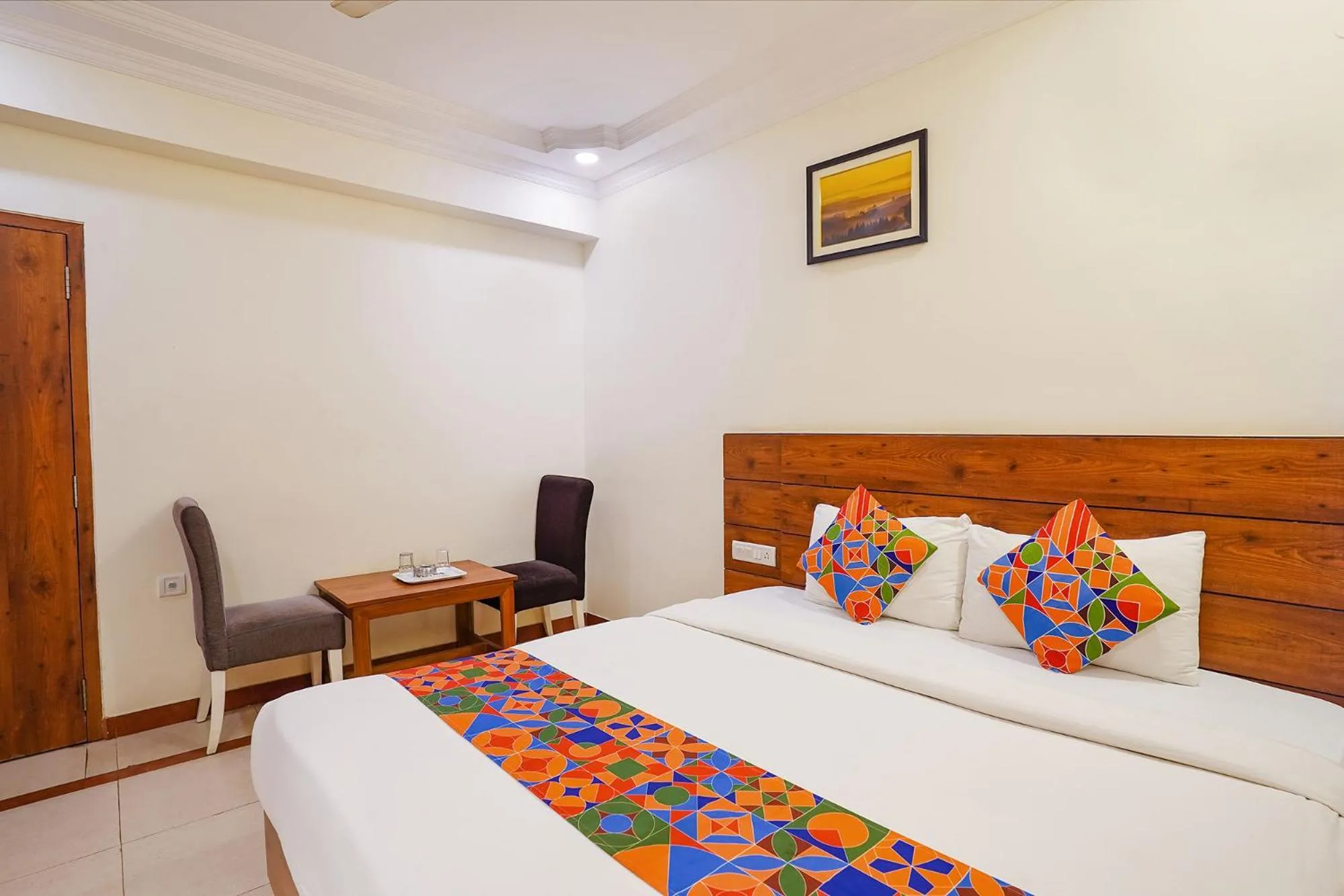 Bed in FabHotel Savi Inn - Nr Mantri Square Mall