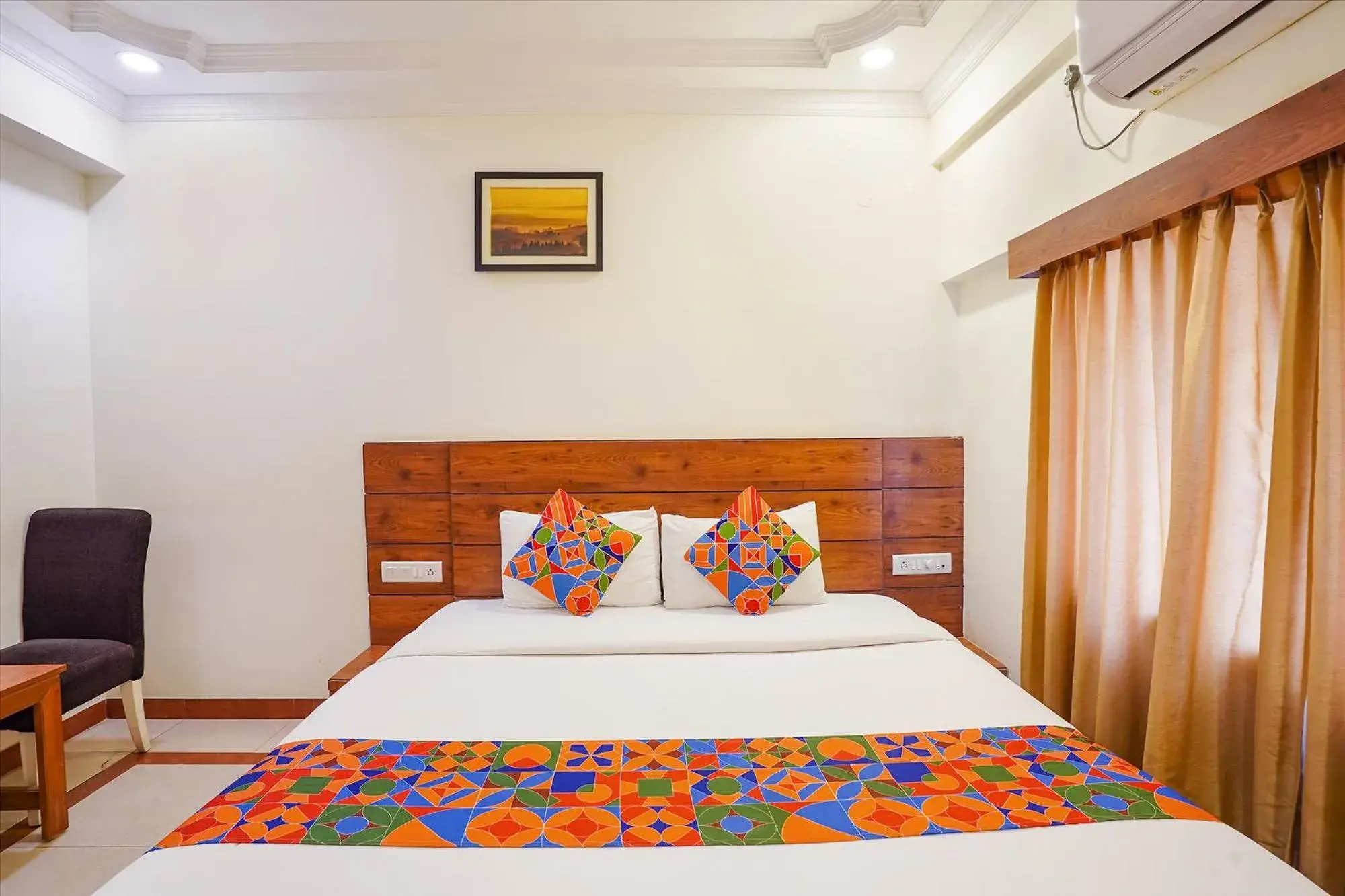 Bed in FabHotel Savi Inn - Nr Mantri Square Mall Bed in FabHotel Savi Inn - Nr Mantri Square Mall