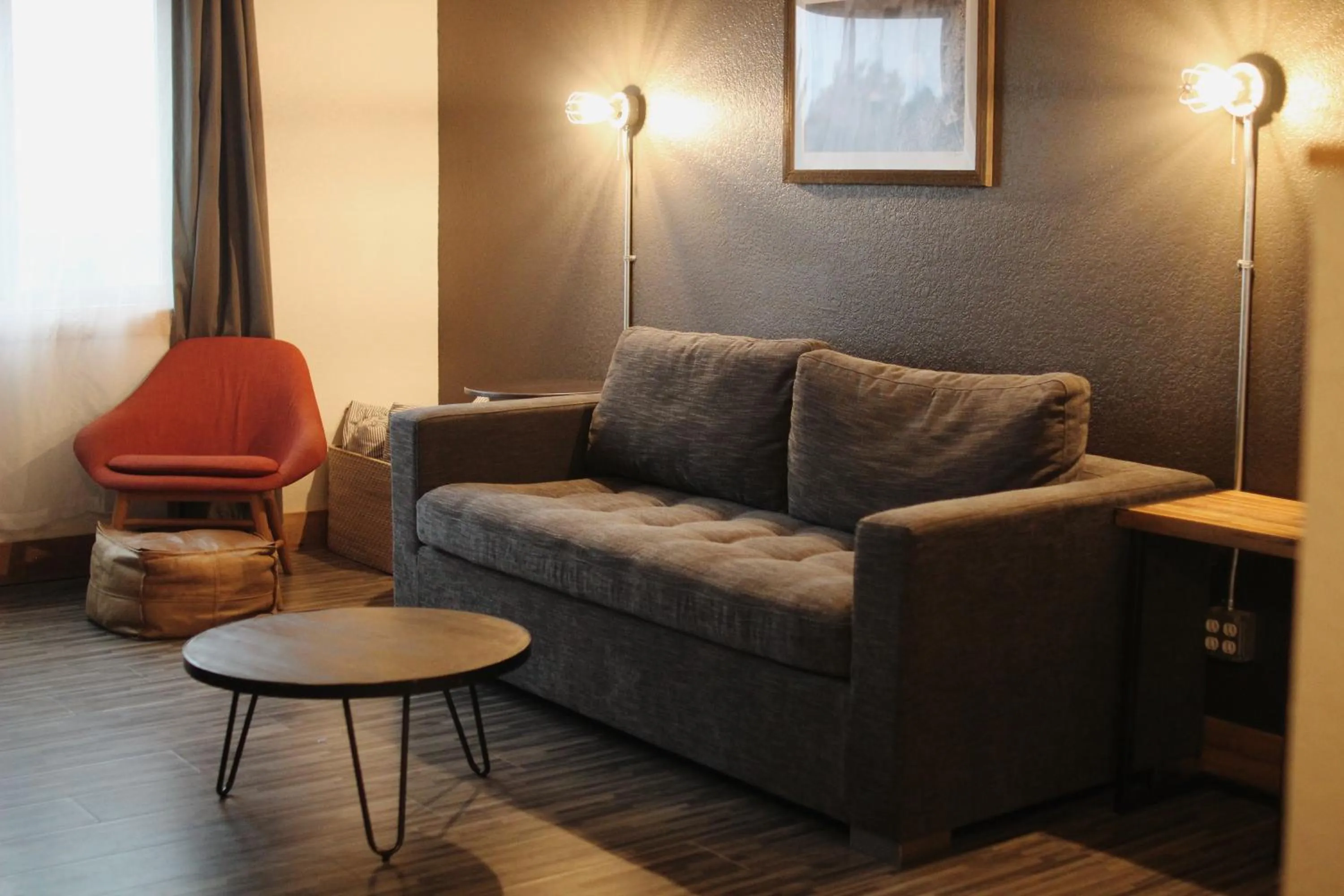 Living room in Adrift Hotel