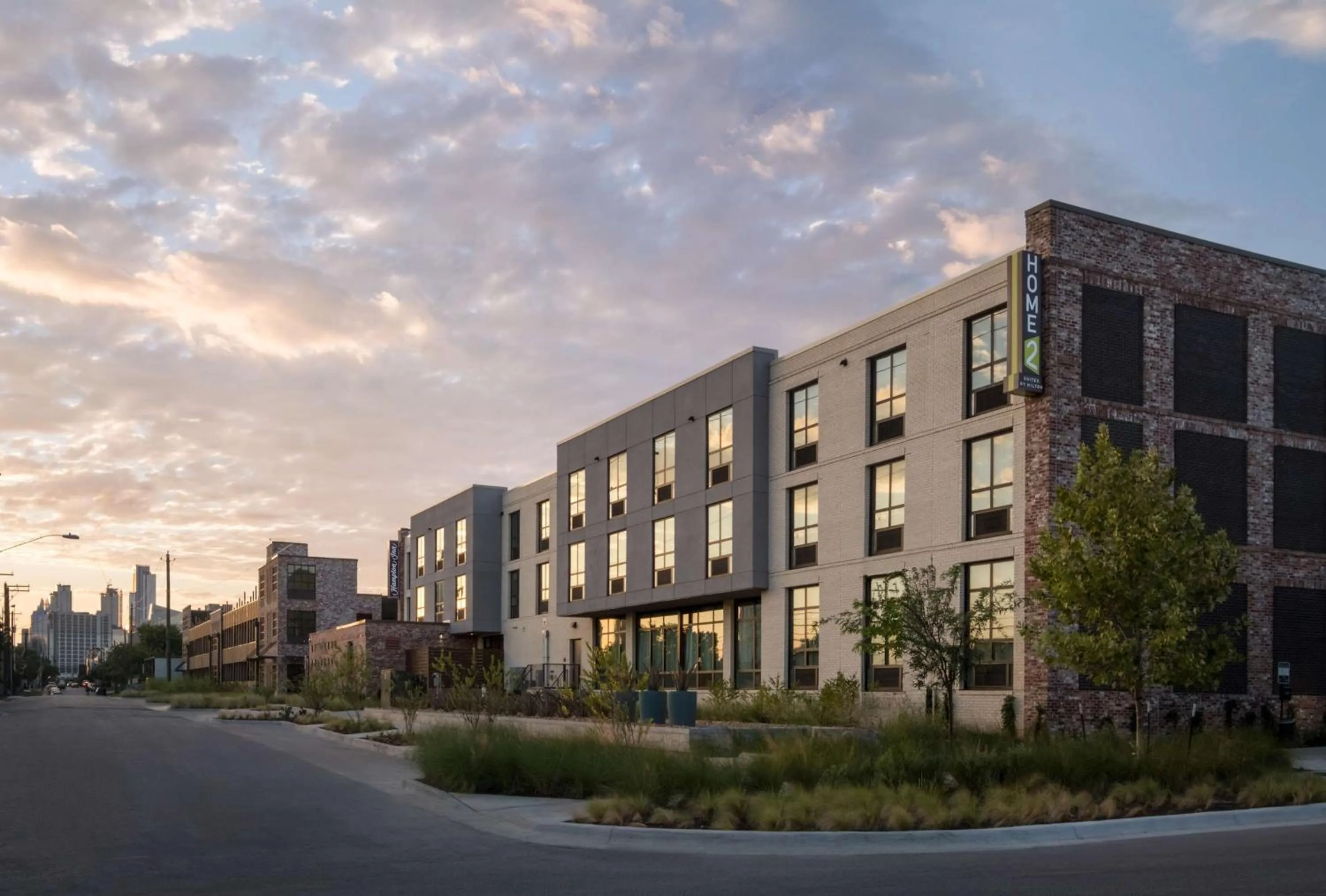 Property building in Hampton by Hilton East Austin - near UT and Capitol