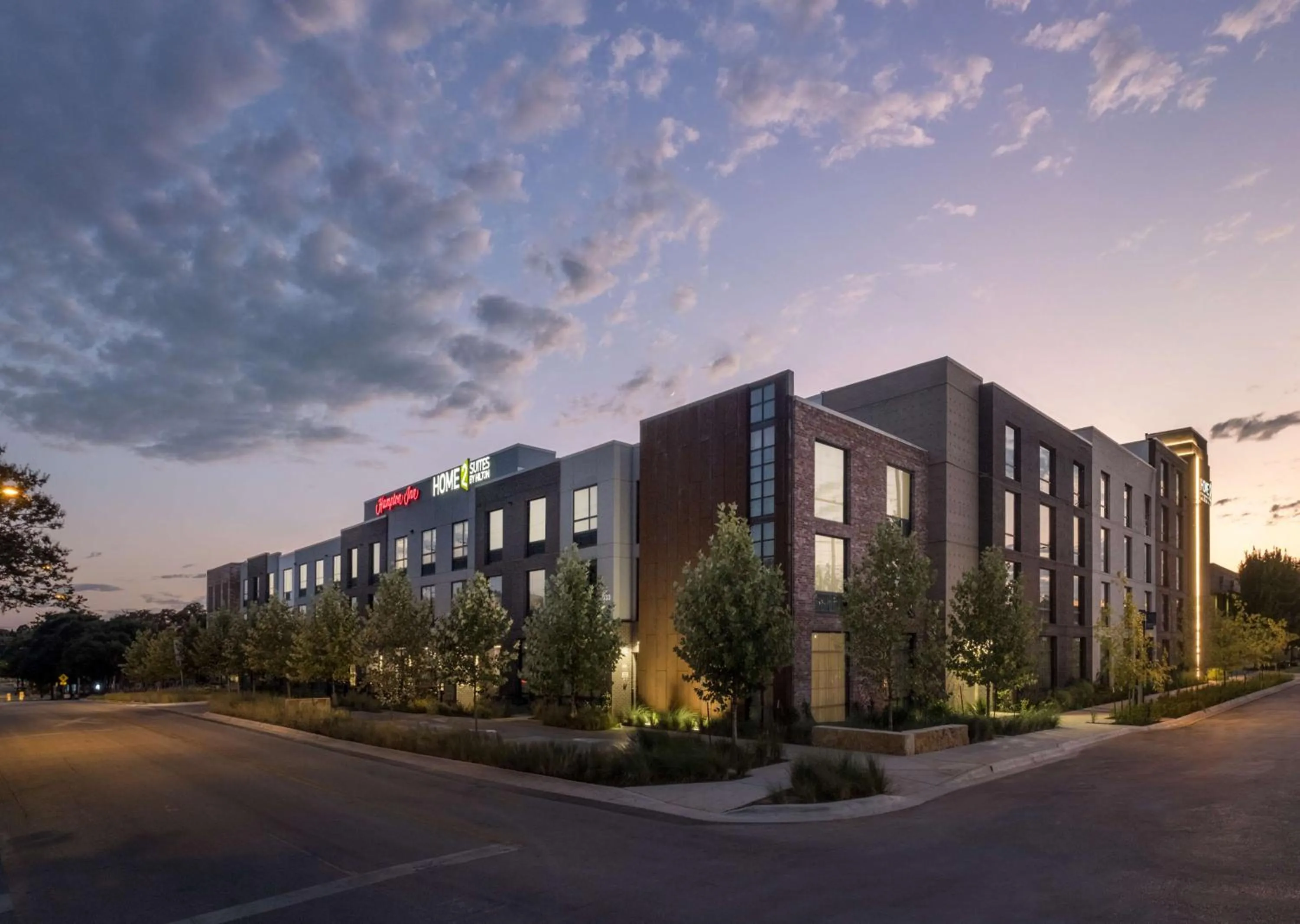 Property building in Hampton by Hilton East Austin - near UT and Capitol