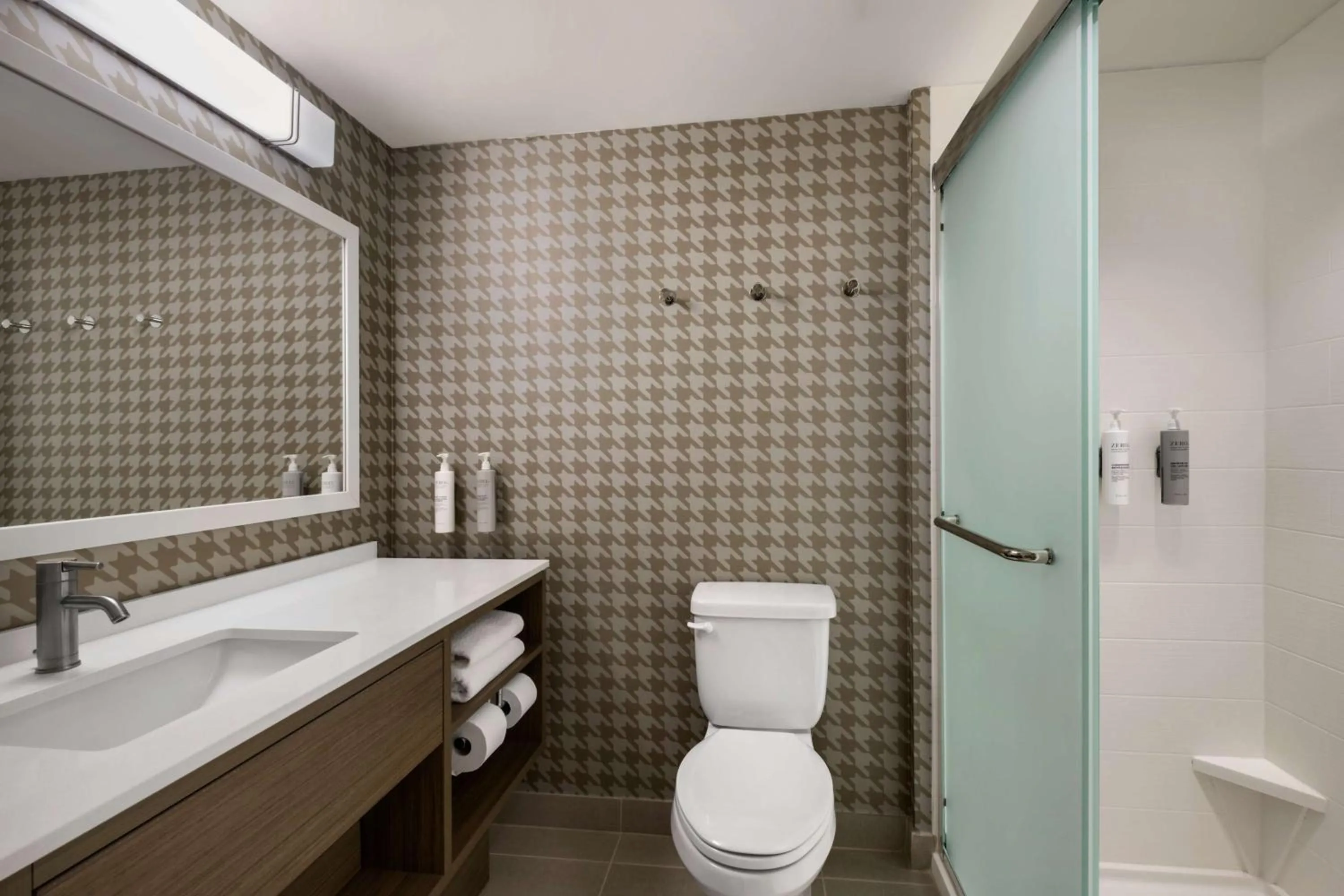 Bathroom in Home2 Suites By Hilton East Austin - near Downtown and UT