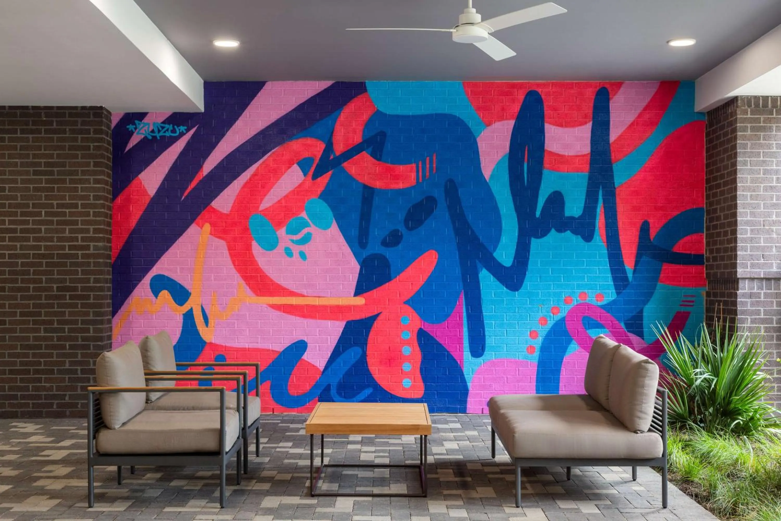 Lobby or reception in Home2 Suites By Hilton East Austin - near Downtown and UT