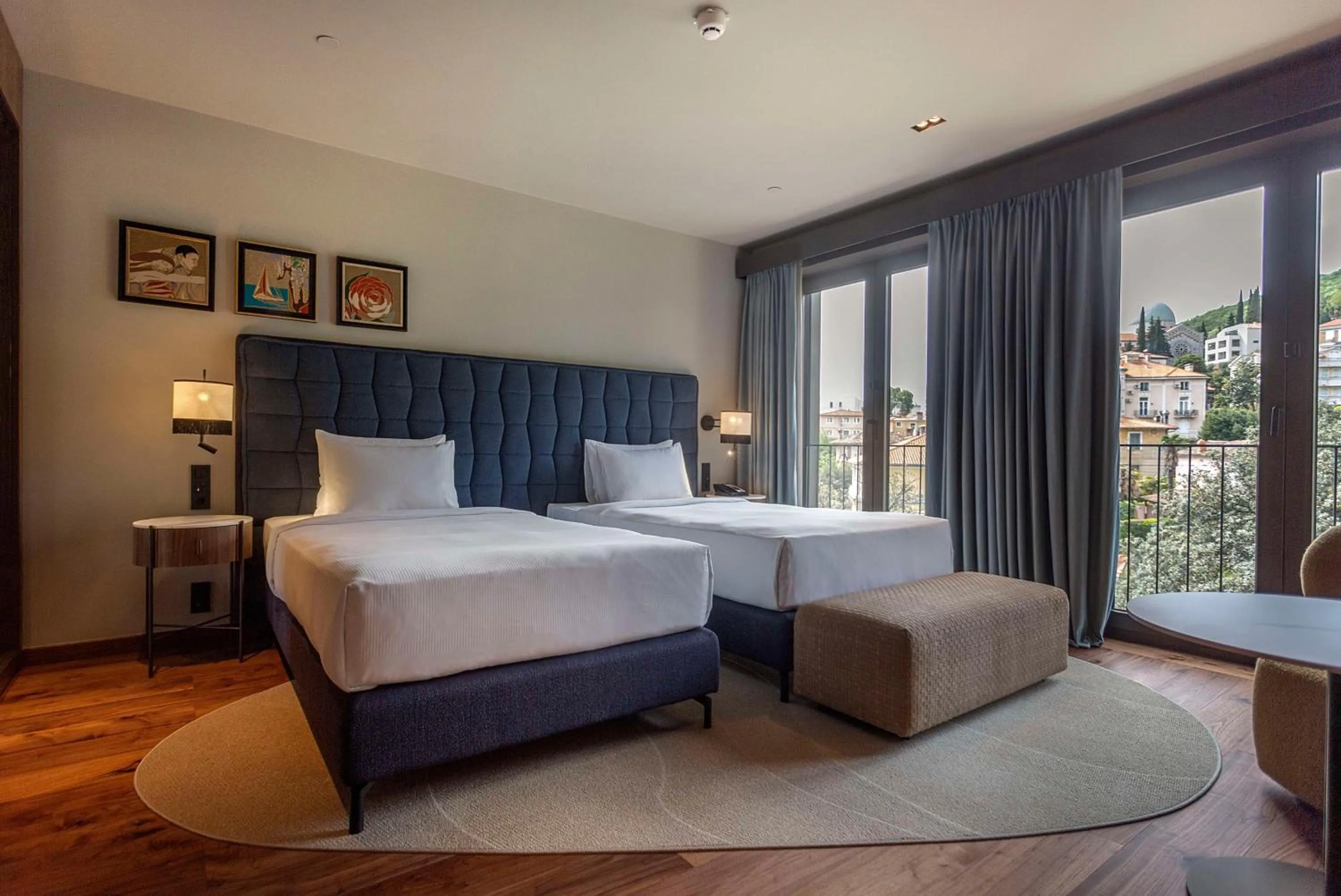 Bed in Keight Hotel Opatija, Curio Collection By Hilton