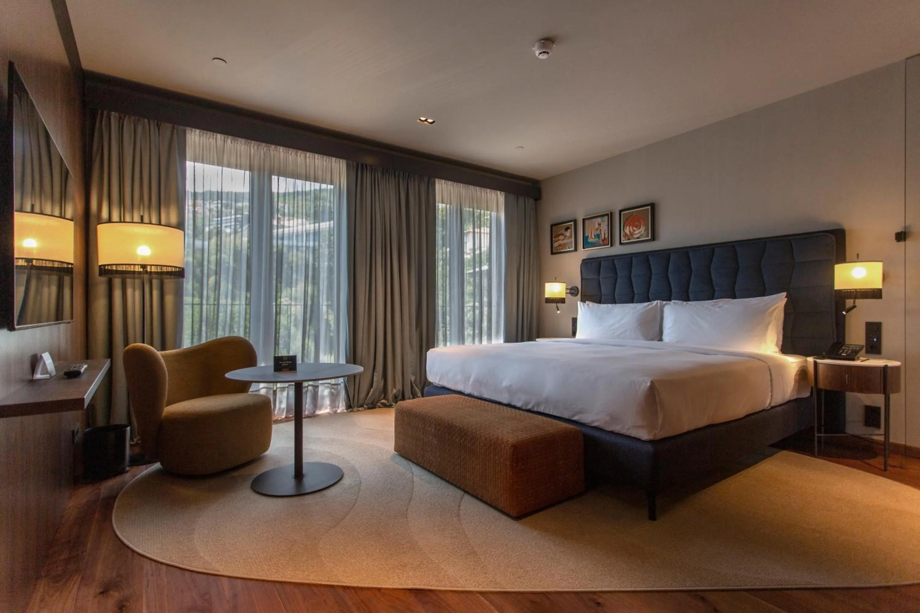 Bed in Keight Hotel Opatija, Curio Collection By Hilton