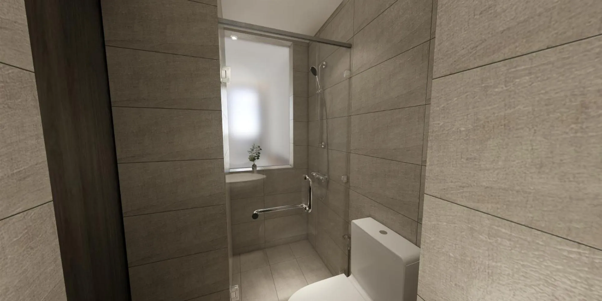 Shower in The Explorer Hotel