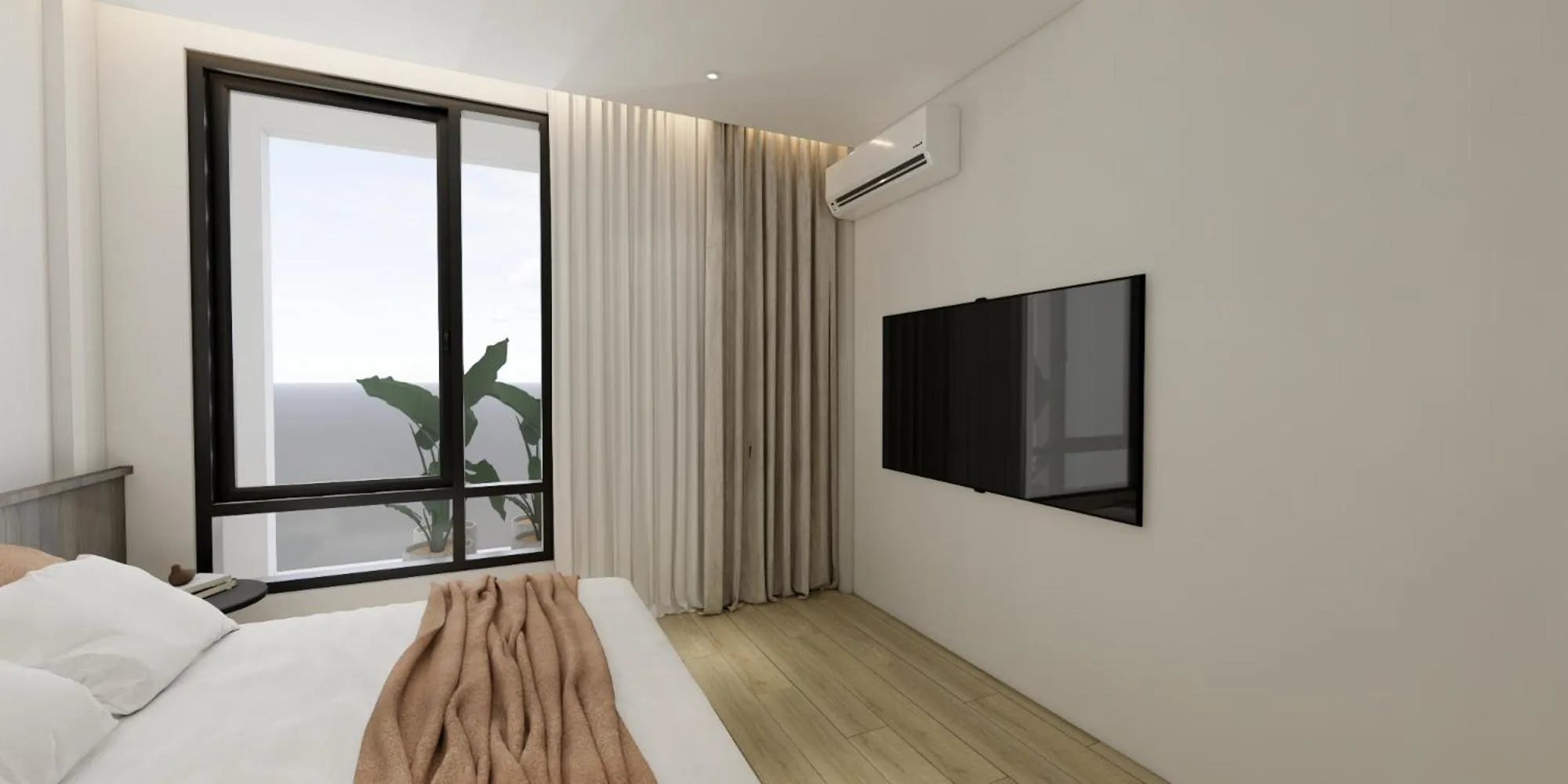 Bed in The Explorer Hotel