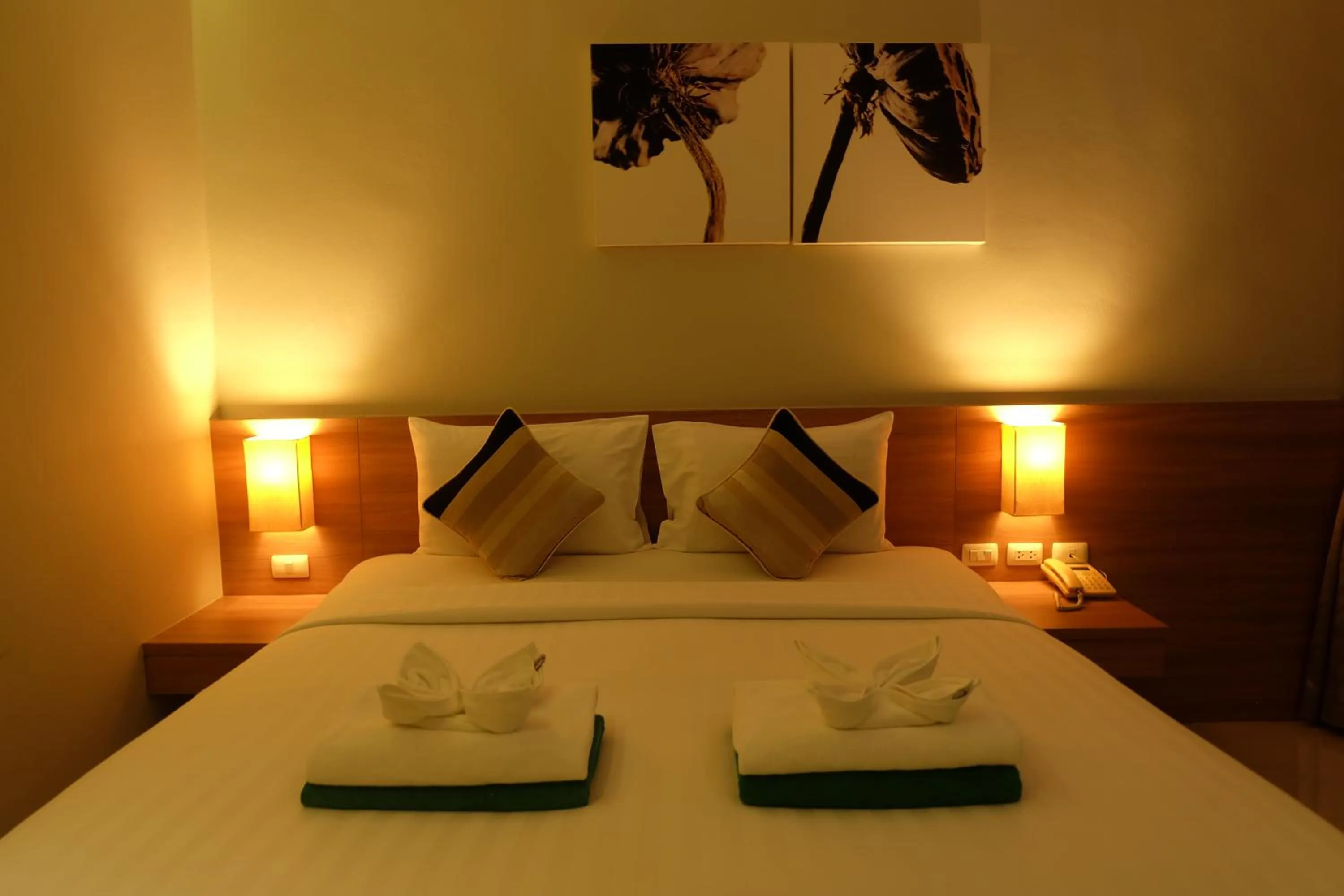 Bed in Khaolak Forest Resort