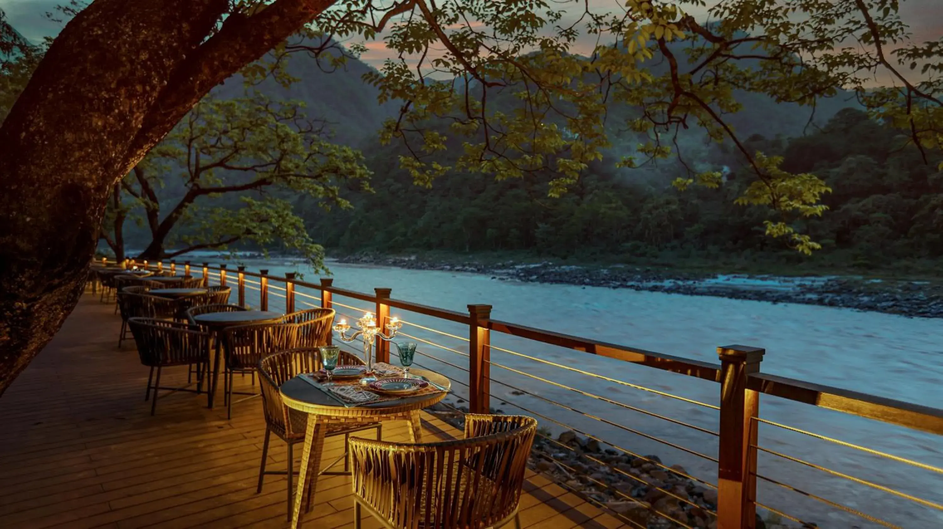 Mountain view in Anand Kashi by the Ganges Rishikesh - IHCL Seleqtions Mountain view in Anand Kashi by the Ganges Rishikesh - IHCL Seleqtions