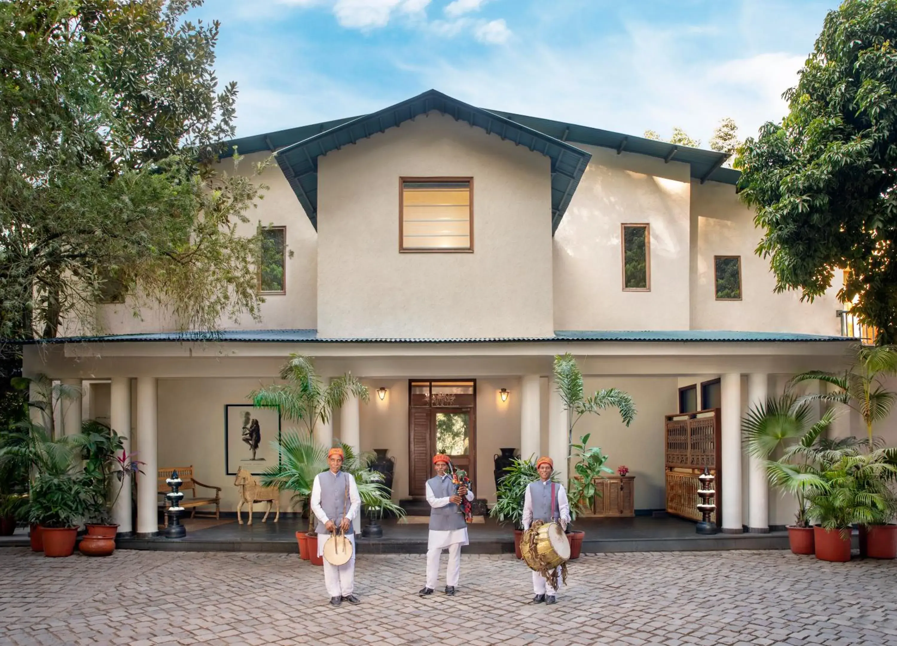 Property building in Anand Kashi by the Ganges Rishikesh - IHCL Seleqtions Property building in Anand Kashi by the Ganges Rishikesh - IHCL Seleqtions