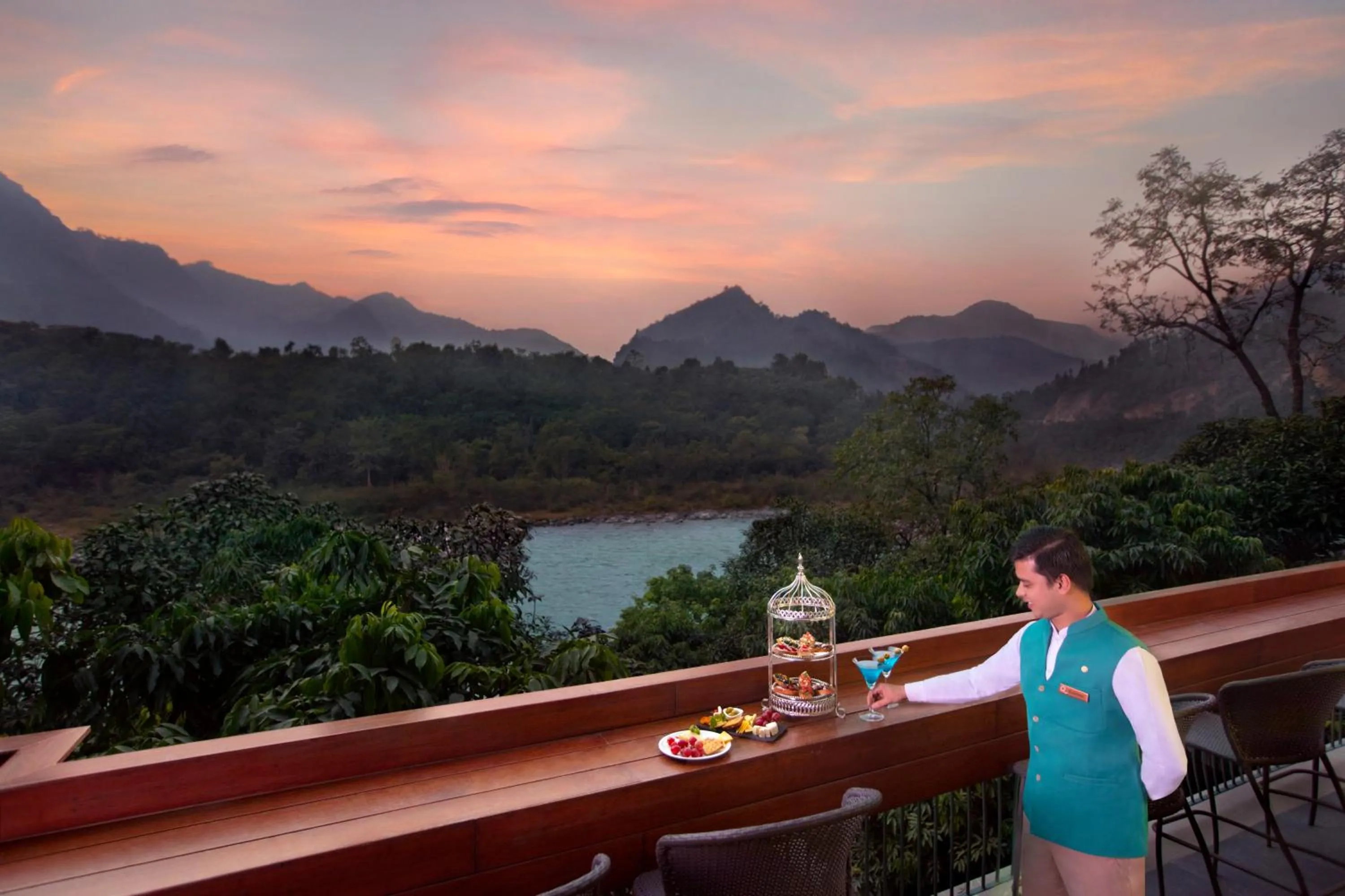 Natural landscape in Anand Kashi by the Ganges Rishikesh - IHCL Seleqtions