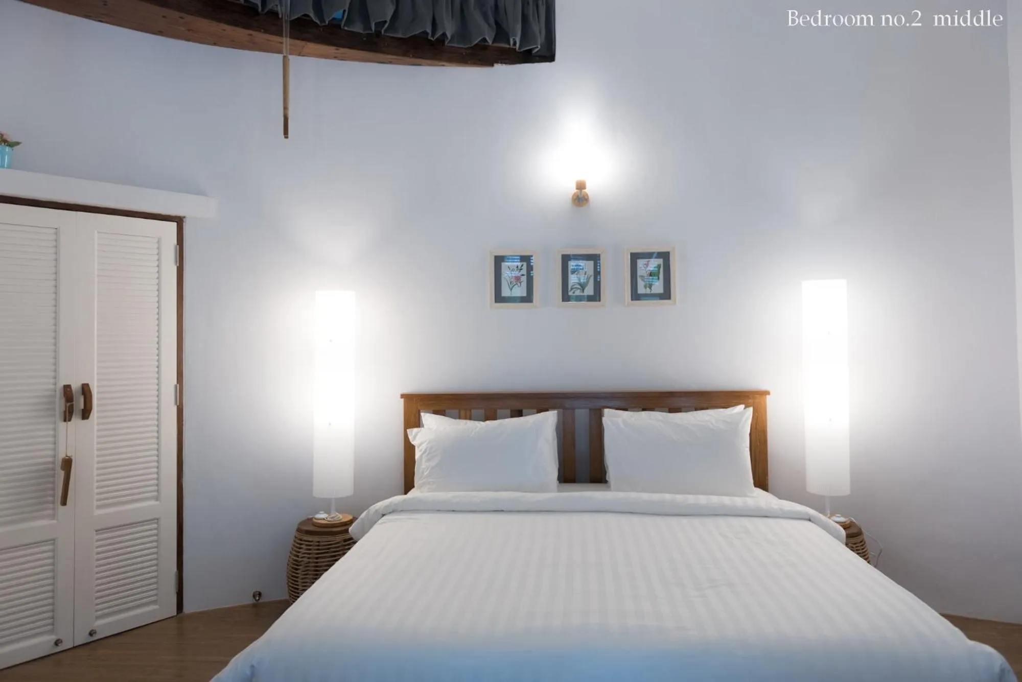 Bed in Koh Mak Cococape Resort