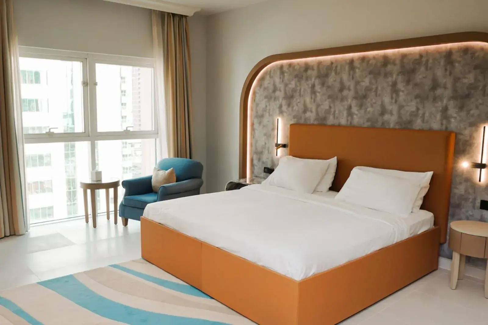 Bed in Sheraton Khalidiya Hotel Bed in Sheraton Khalidiya Hotel