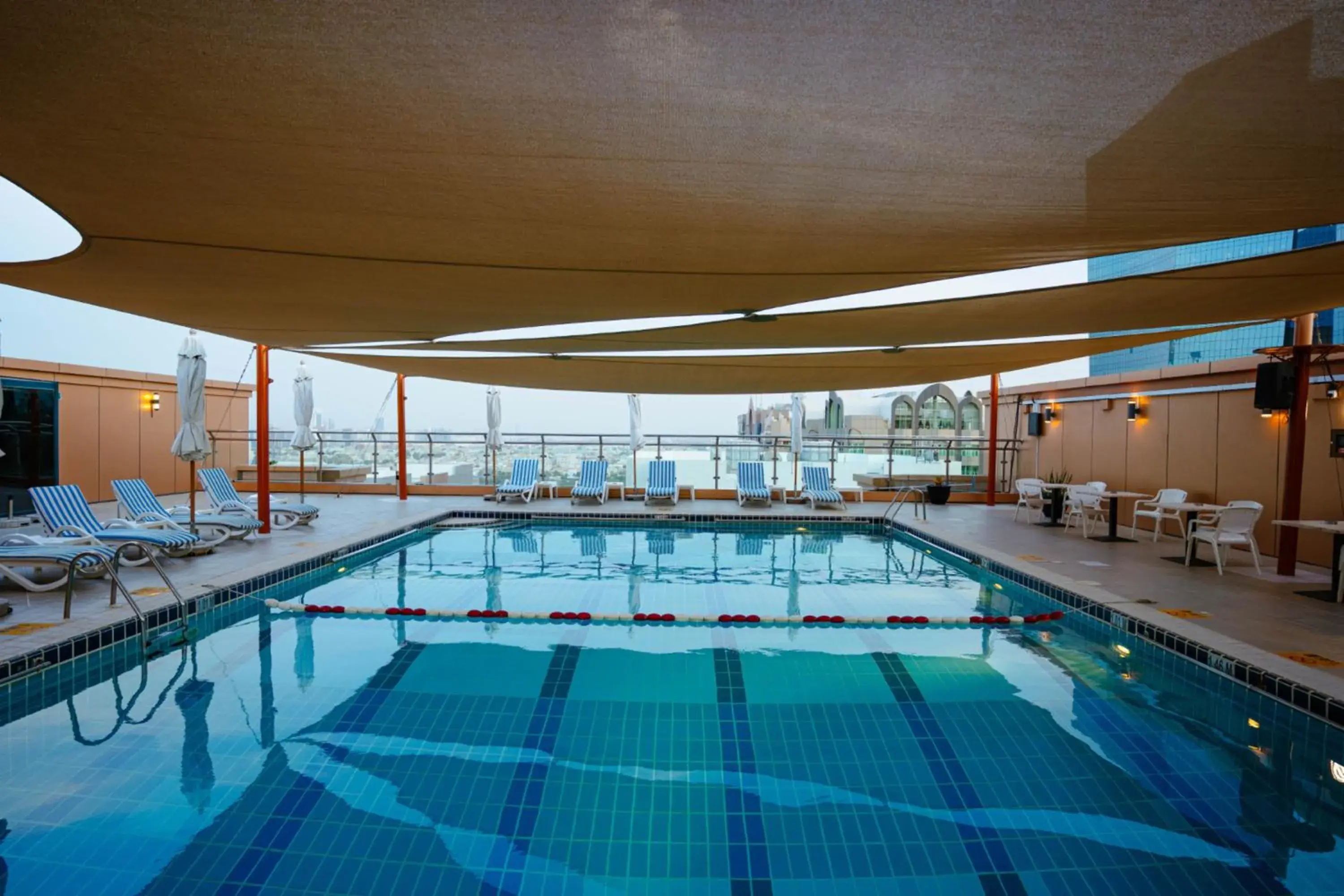 Swimming pool in Sheraton Khalidiya Hotel Swimming pool in Sheraton Khalidiya Hotel