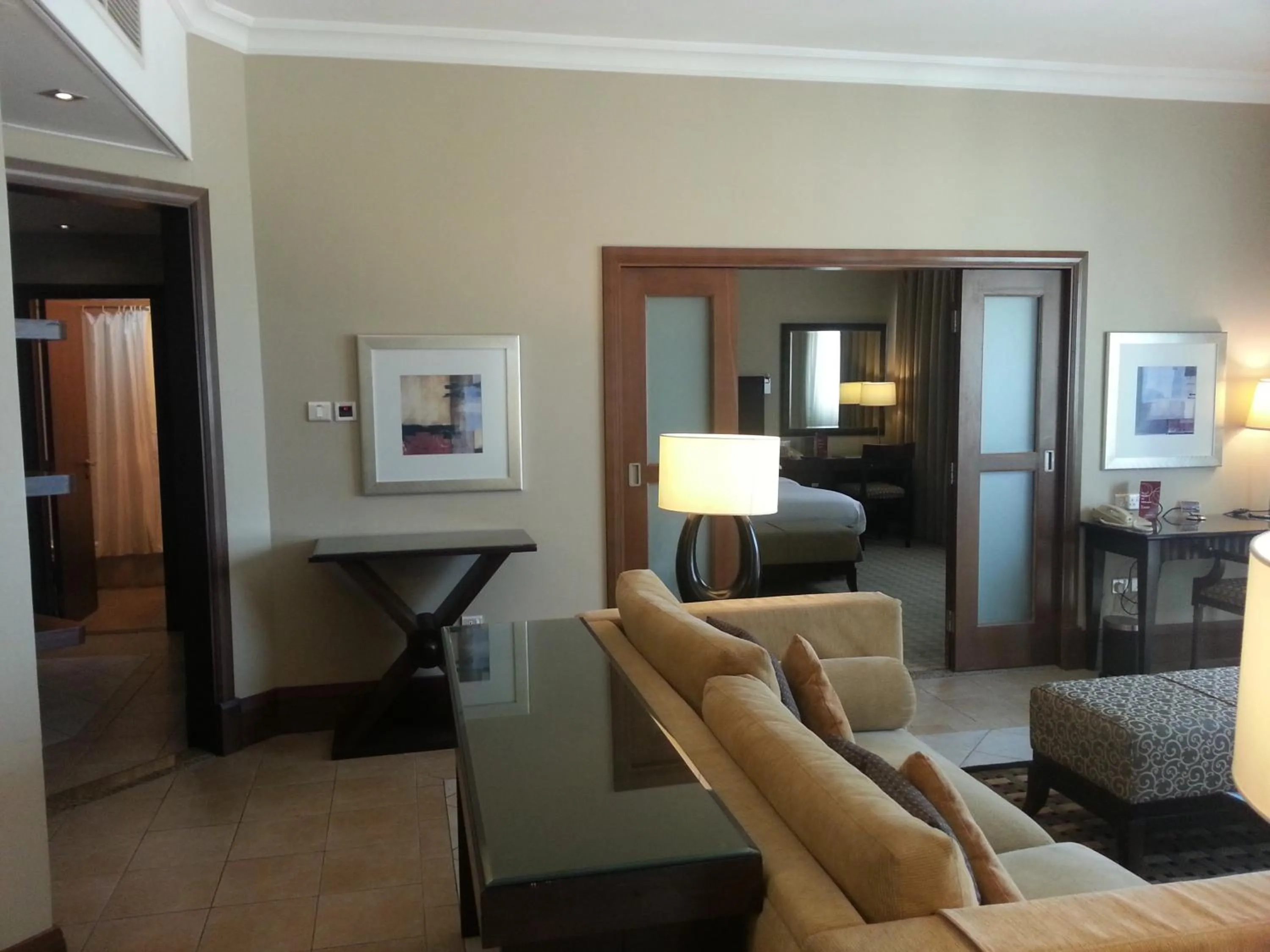 Living room in Sheraton Khalidiya Hotel
