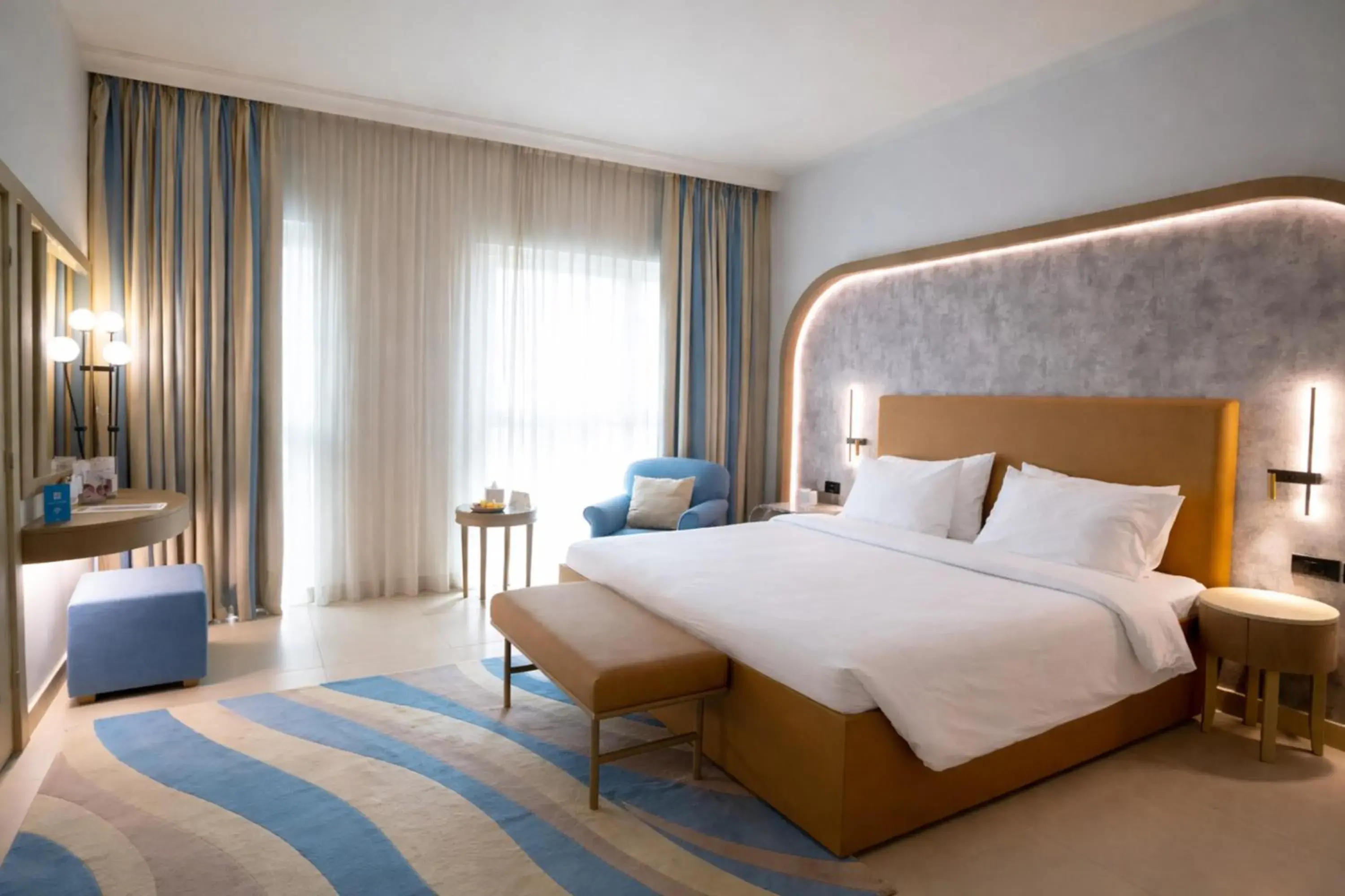 Bed in Sheraton Khalidiya Hotel Bed in Sheraton Khalidiya Hotel