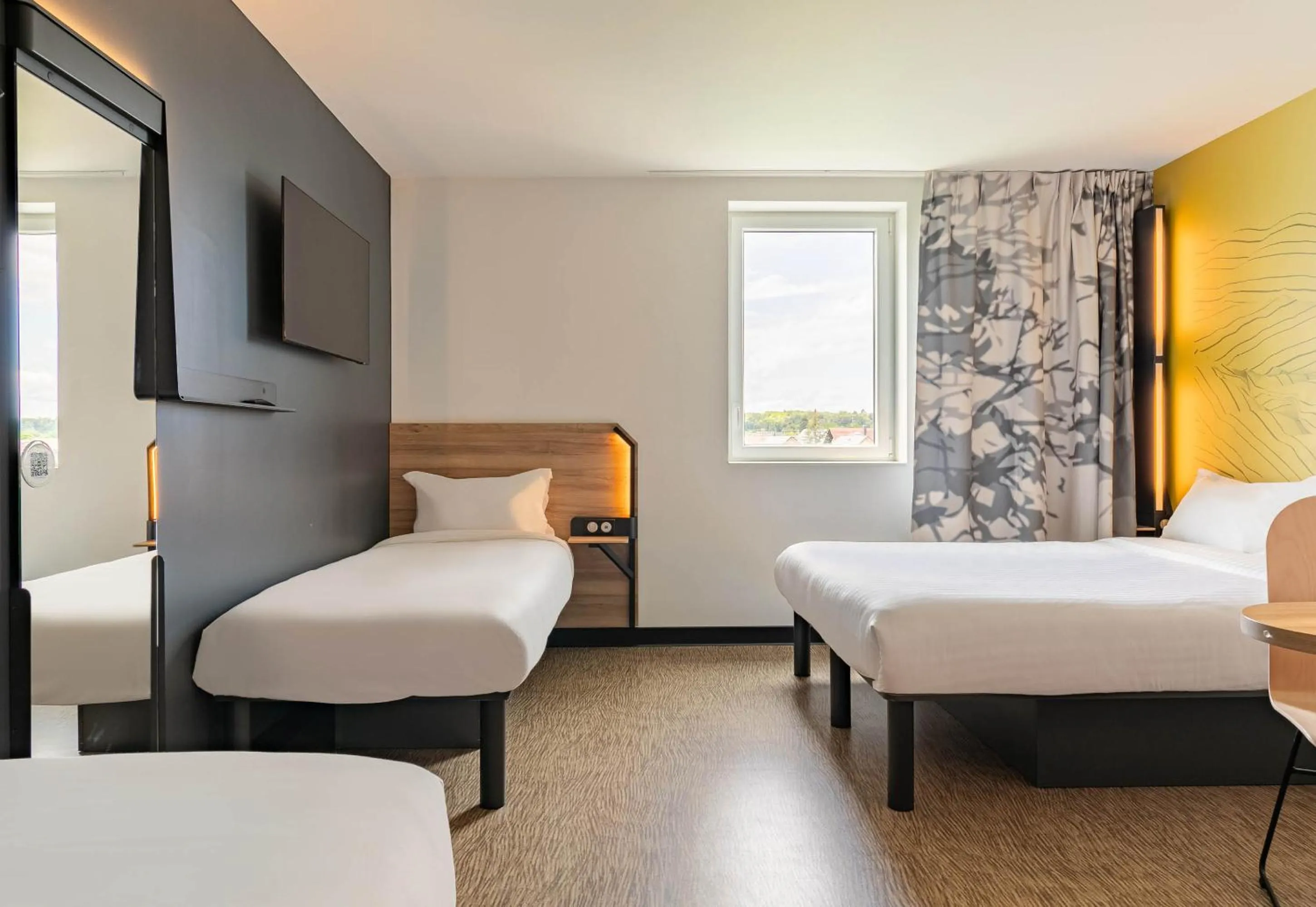 Bedroom, Bed in B&B HOTEL Mulhouse Bâle Aéroport