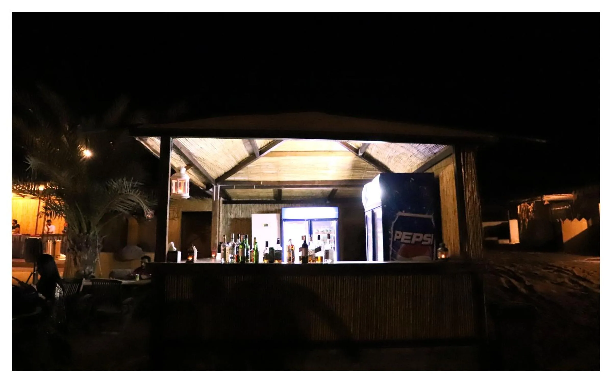 Lounge or bar in Bedouin Oasis Desert Camp- Ras Al Khaimah
