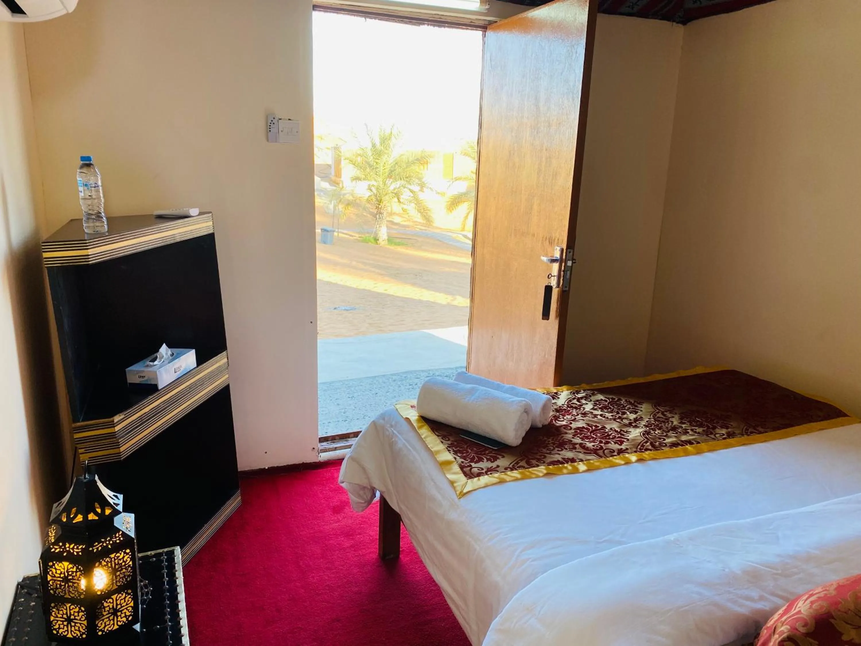 Bed in Bedouin Oasis Desert Camp- Ras Al Khaimah